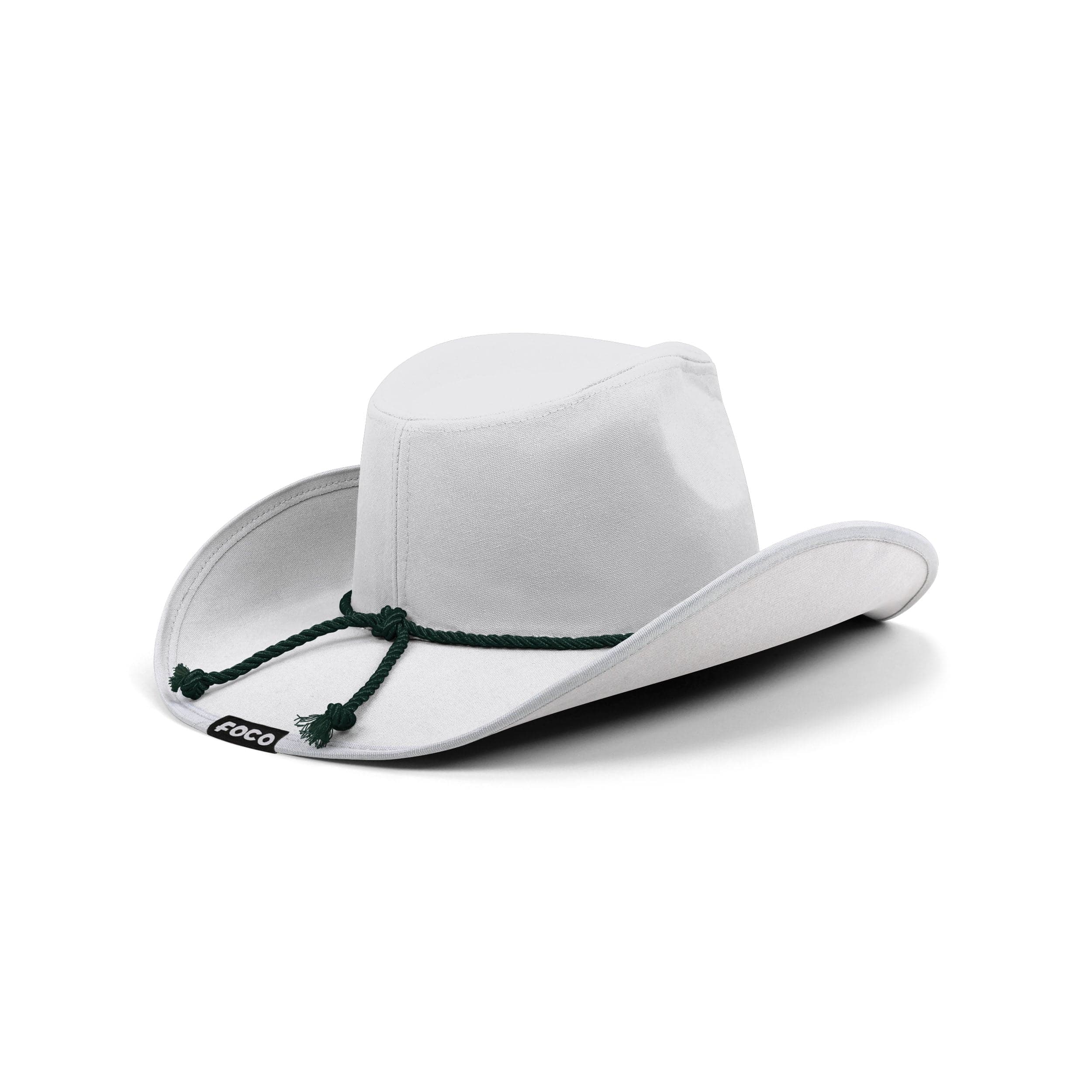 Green Bay Packers NFL White Rhinestone Logo Cowboy Hat - Image 5
