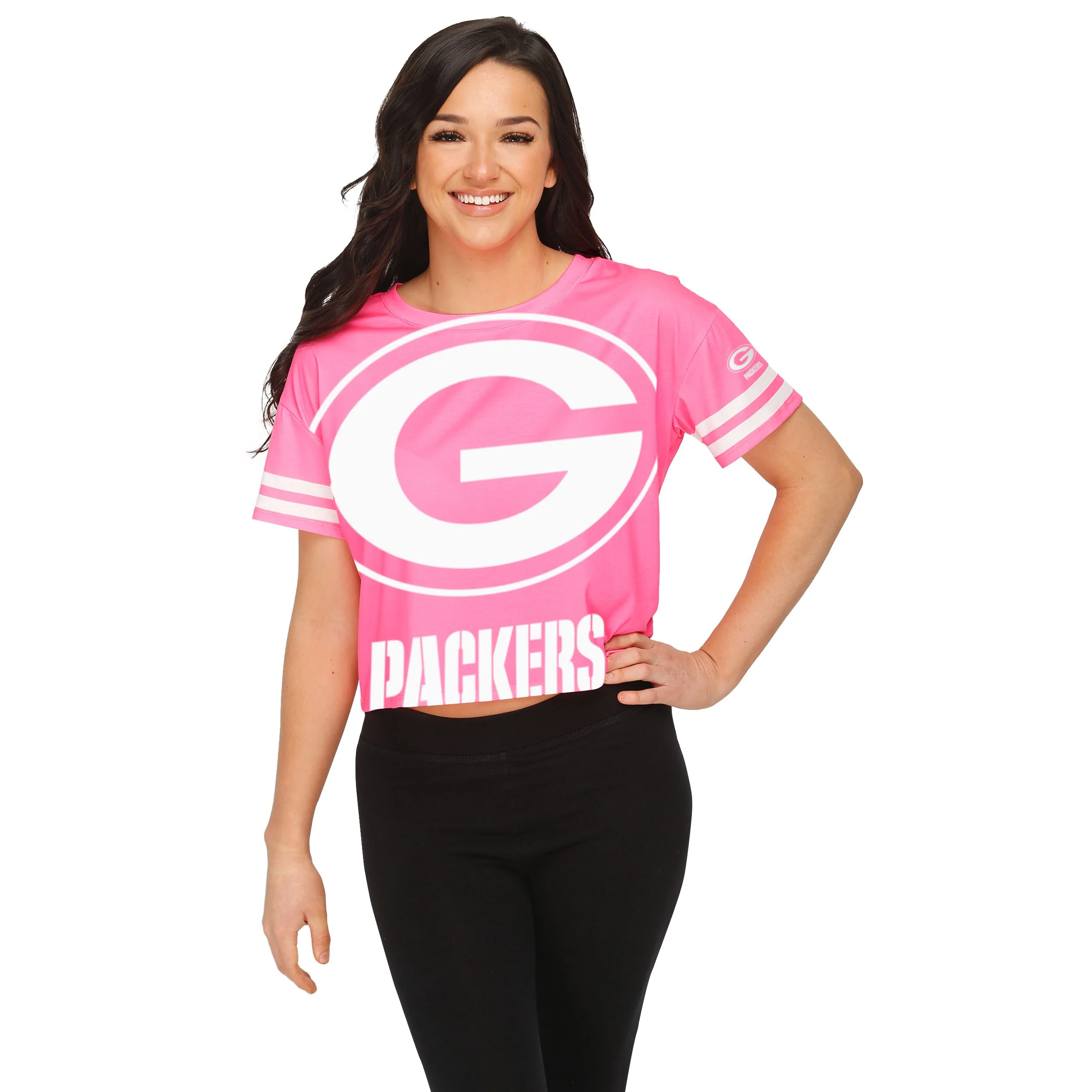 Green Bay Packers NFL Womens Highlights Crop Top