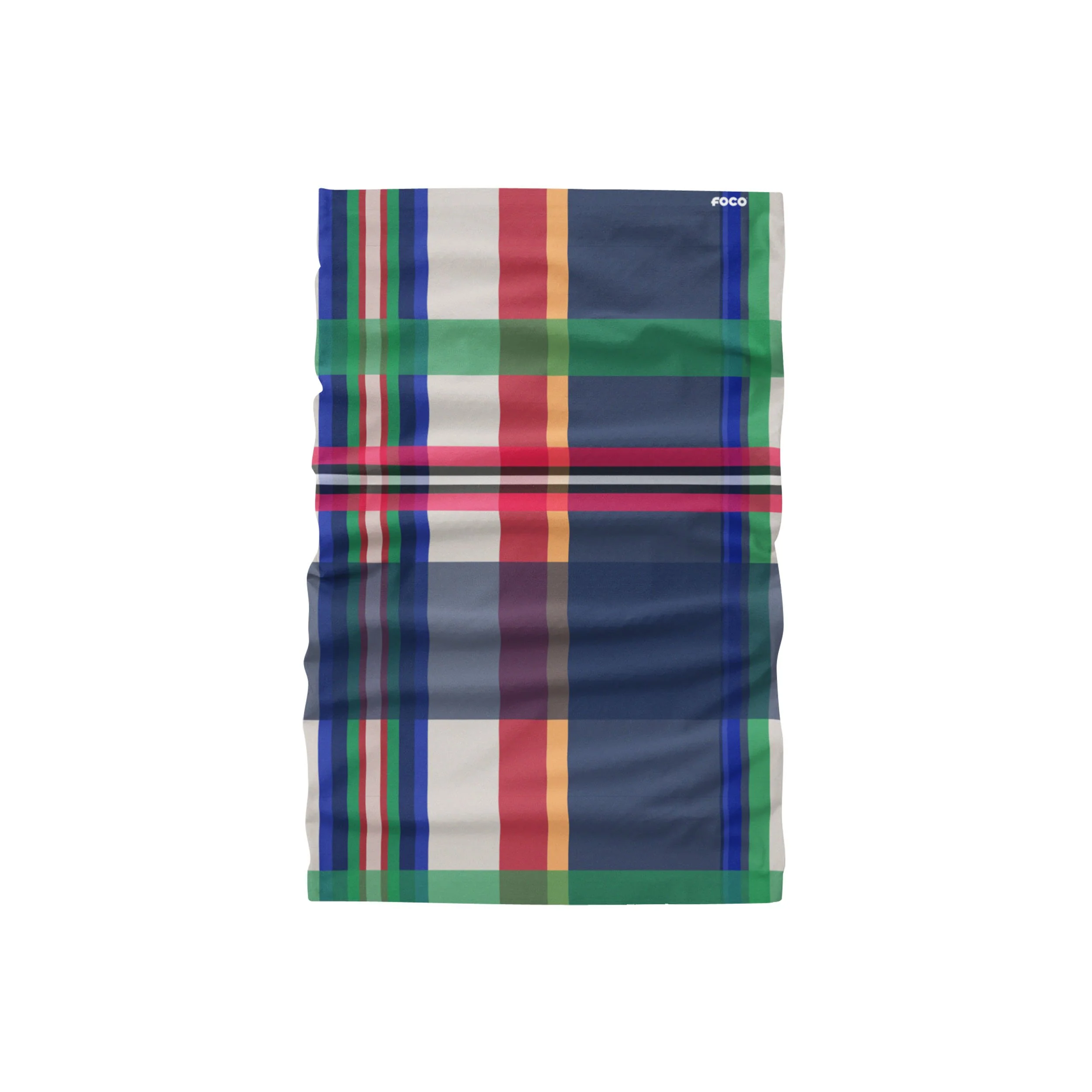 Green Plaid Gaiter Scarf - Image 2