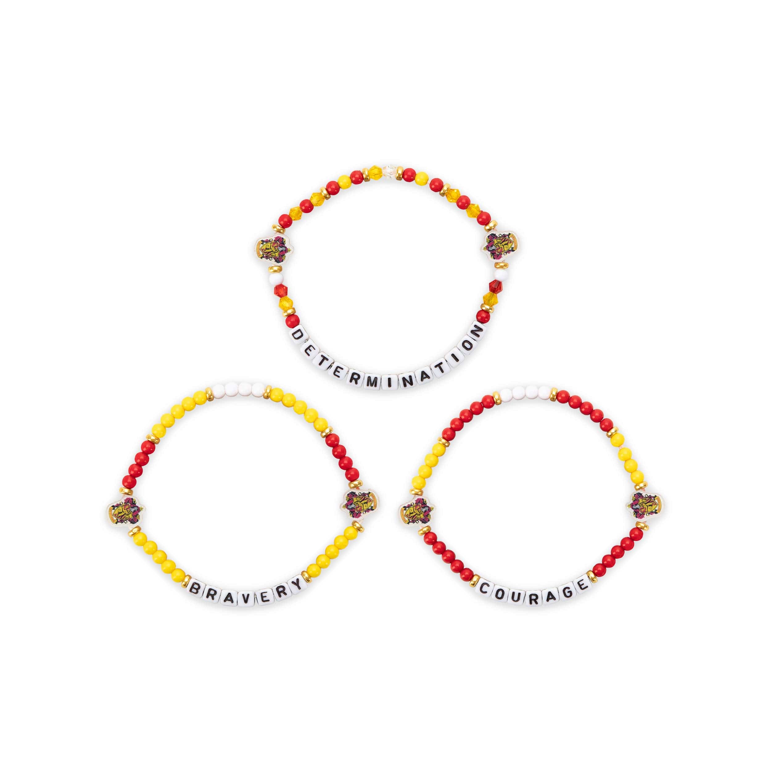 Gryffindor Harry Potter 3 Pack Friendship Bracelet - Image 3