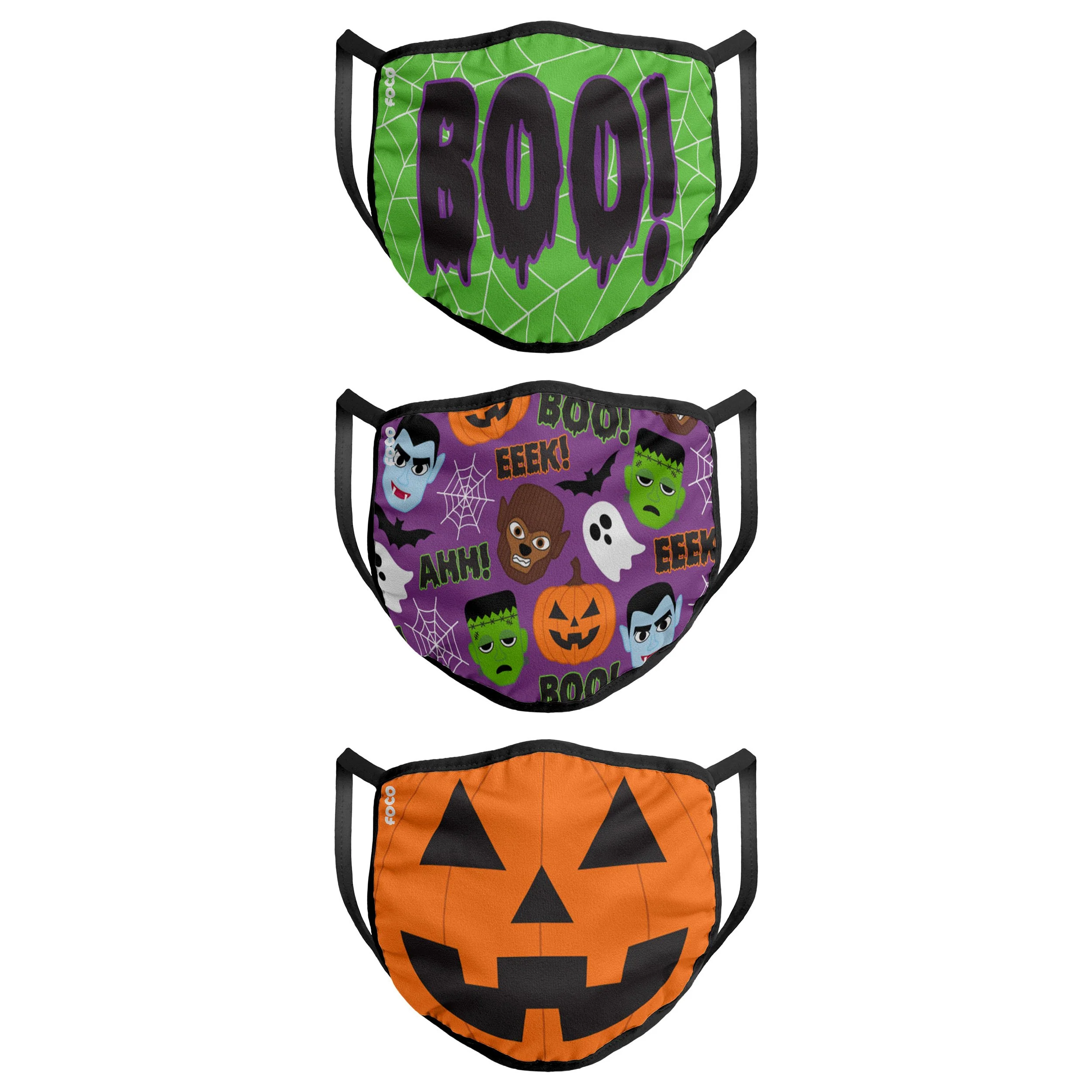 Halloween 3 Pack Face Cover - Image 2