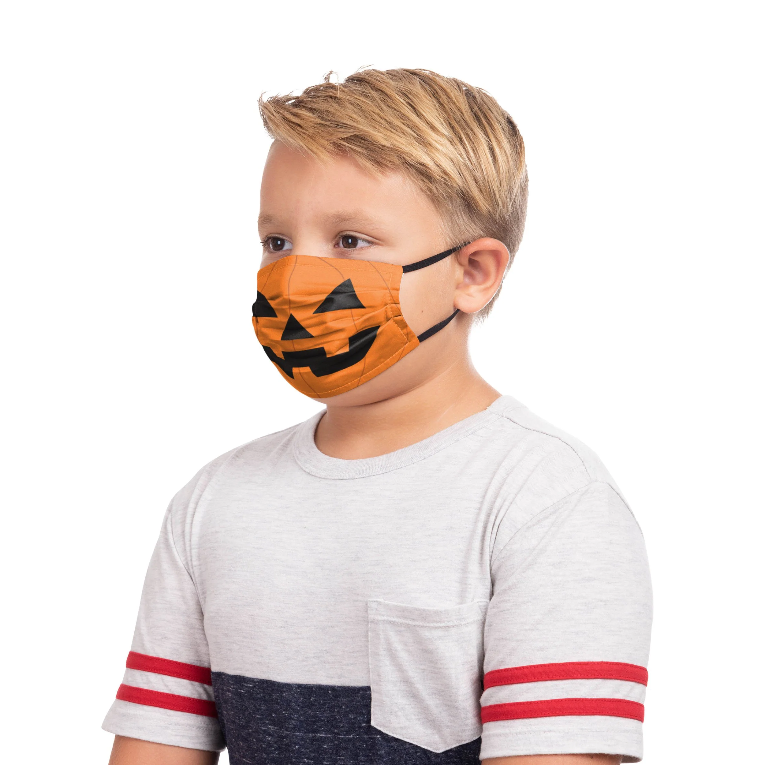 Halloween Youth Adjustable 5 Pack Face Cover - Image 3