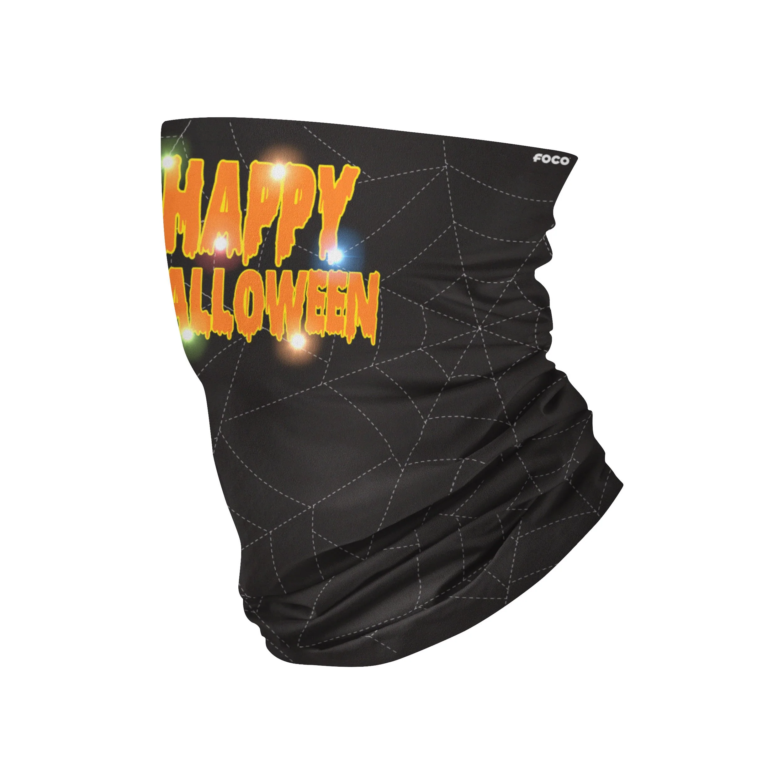 Happy Halloween Light Up Gaiter Scarf