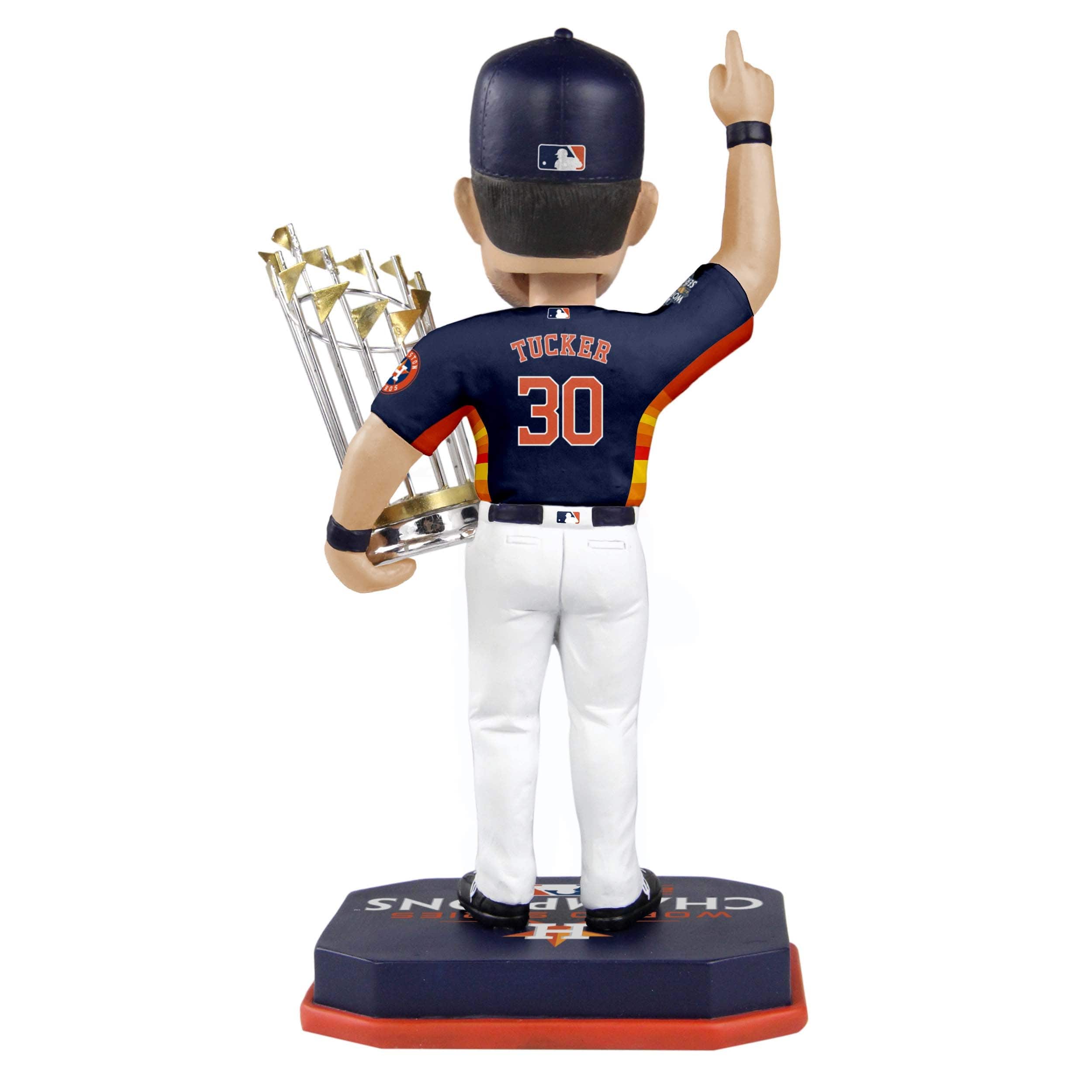 Houston Astros MLB 2022 World Series Champions Kyle Tucker Navy Blue Uniform Bobblehead - Image 2