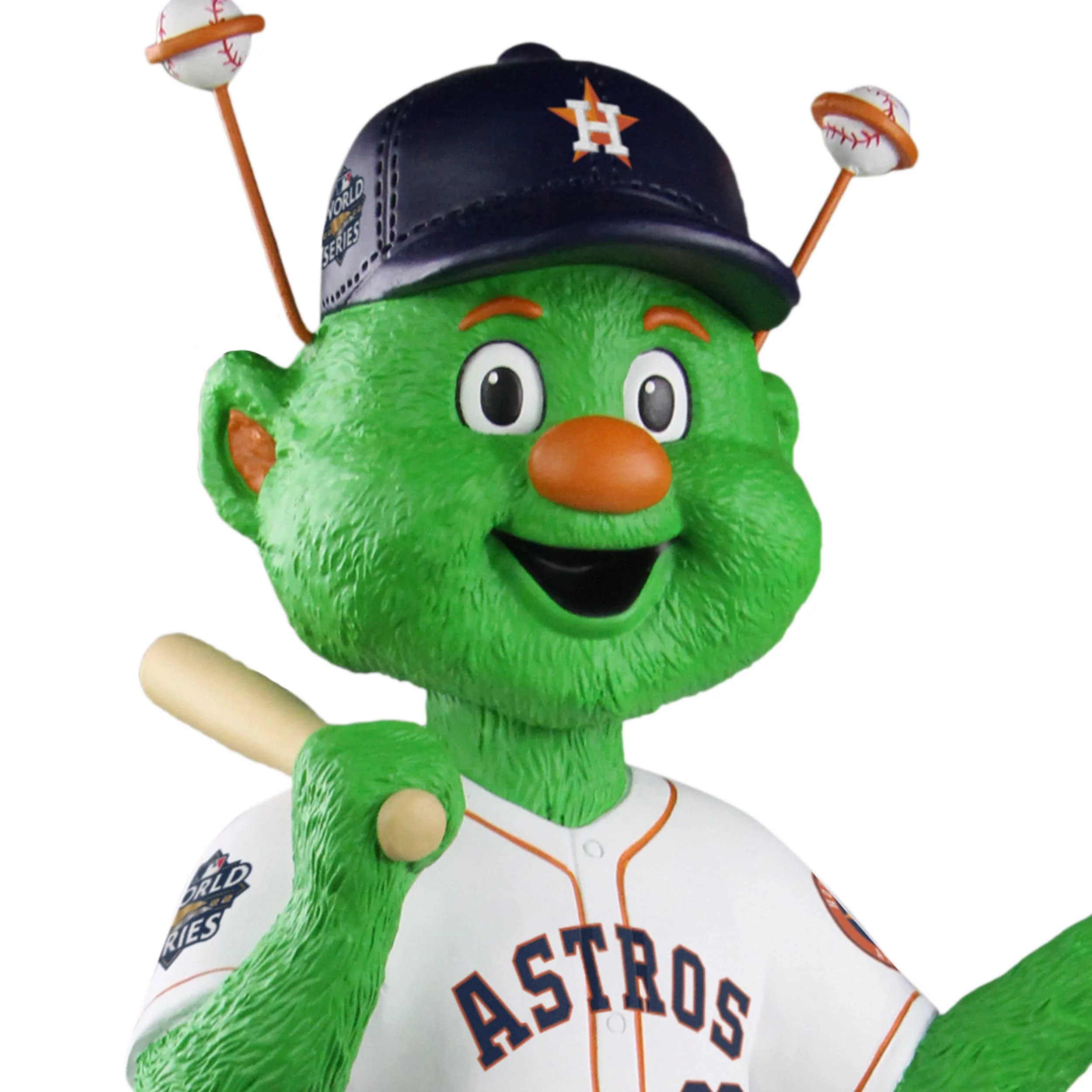 Houston Astros MLB 2022 World Series Champions Orbit 18 in Mascot Bobblehead - Image 2