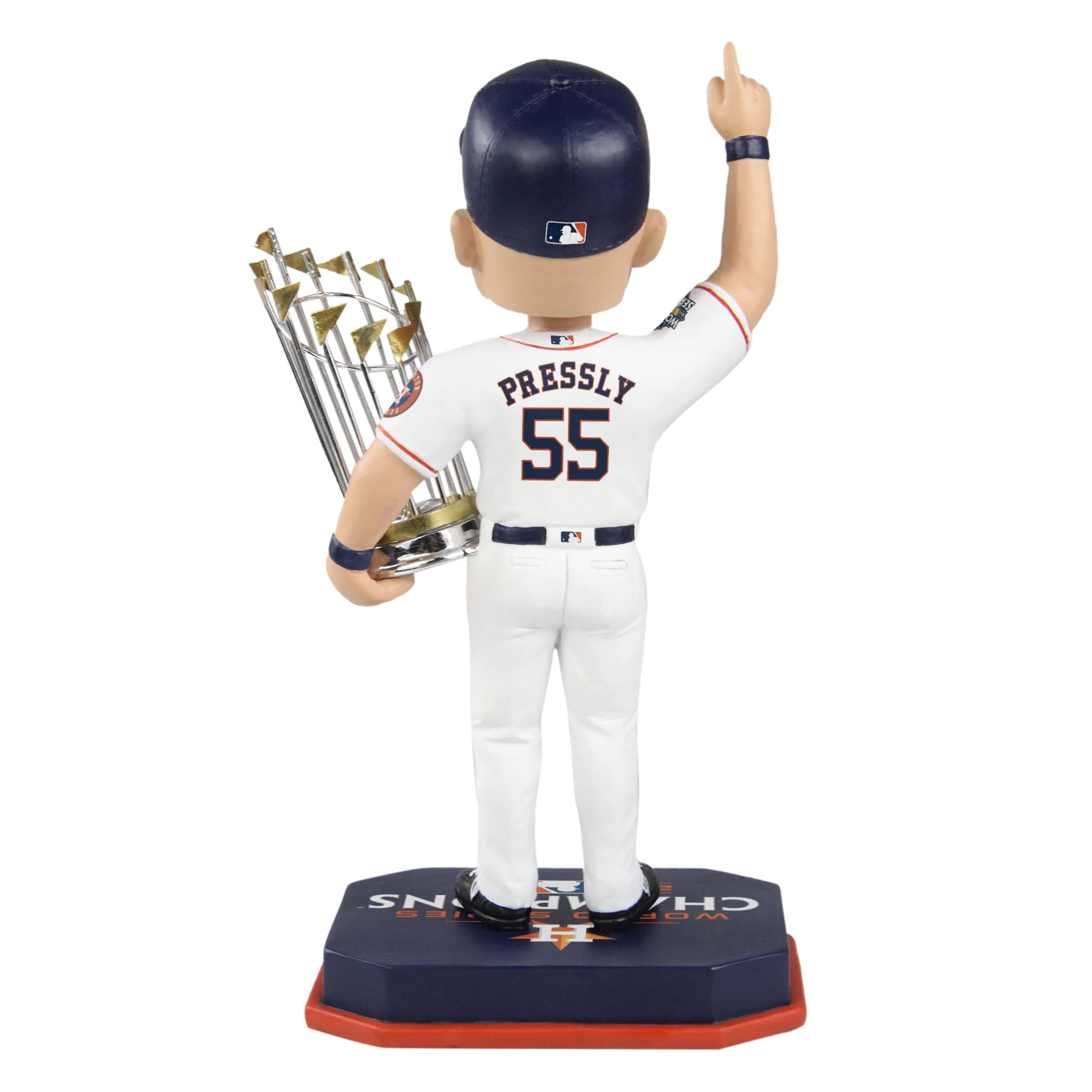 Houston Astros MLB 2022 World Series Champions Ryan Pressly Bobblehead - Image 2