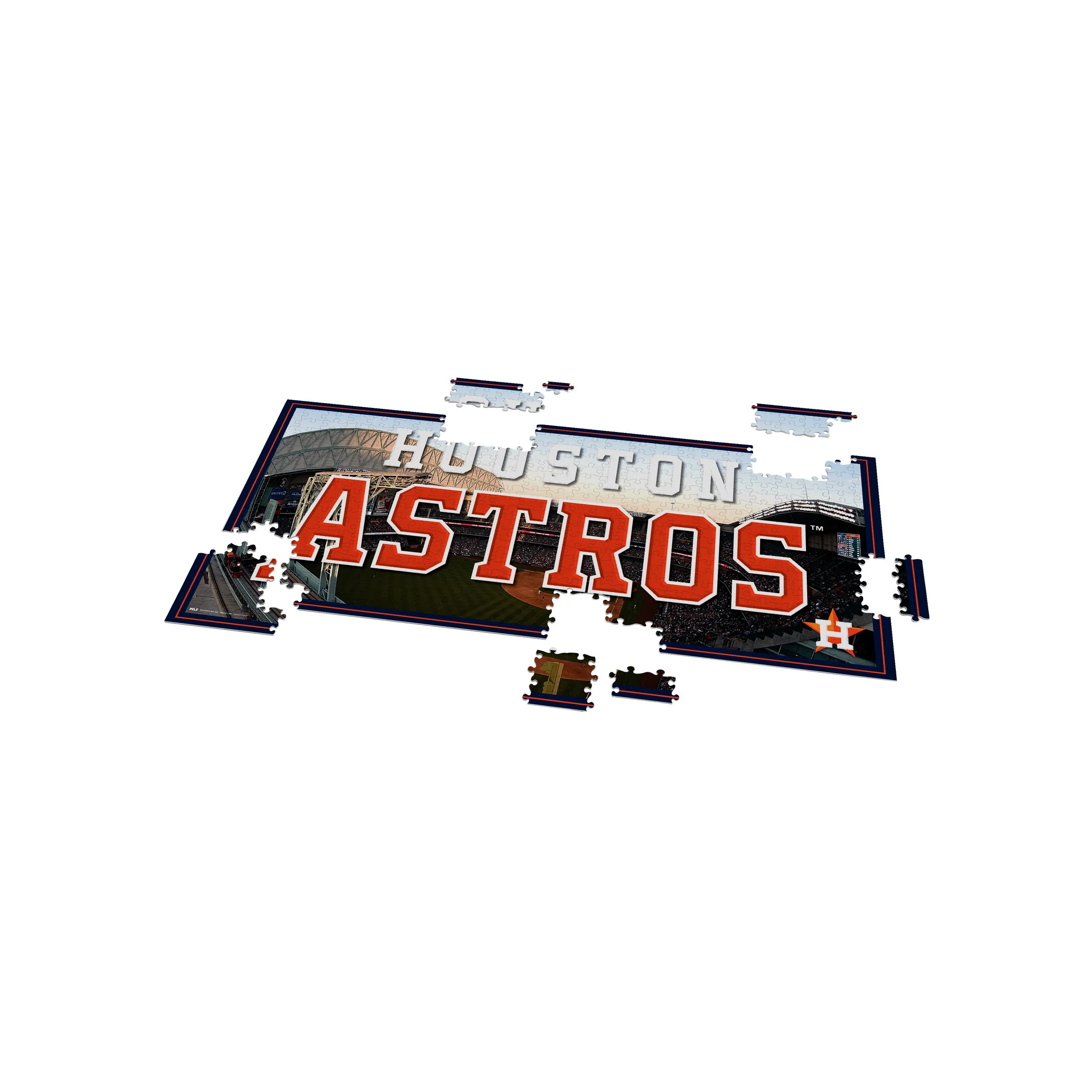 Houston Astros MLB 500 Piece Stadiumscape Jigsaw Puzzle PZLZ - Minute Maid Park - Image 3