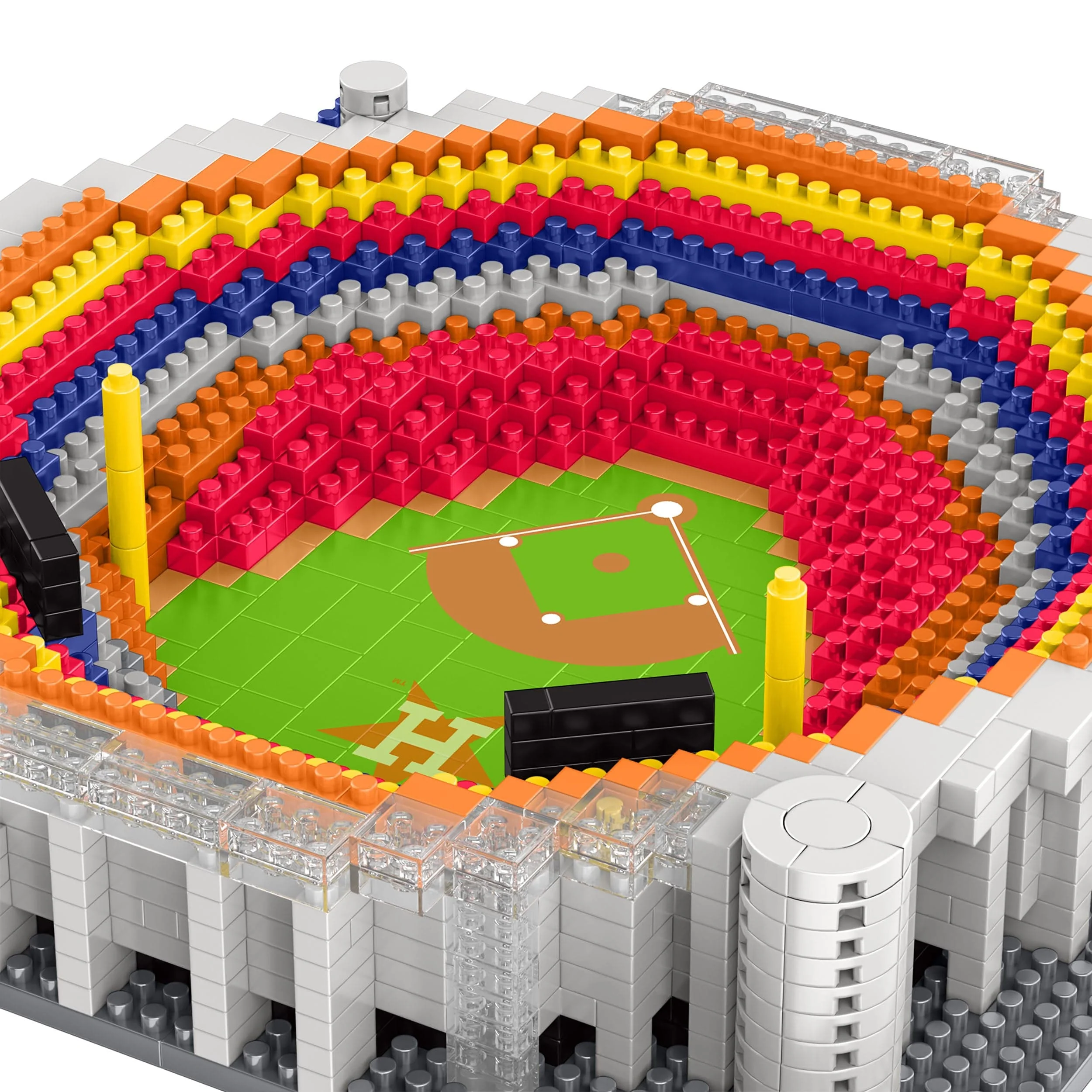 Houston Astros MLB Astrodome Retro Mini BRXLZ Stadium - Image 6