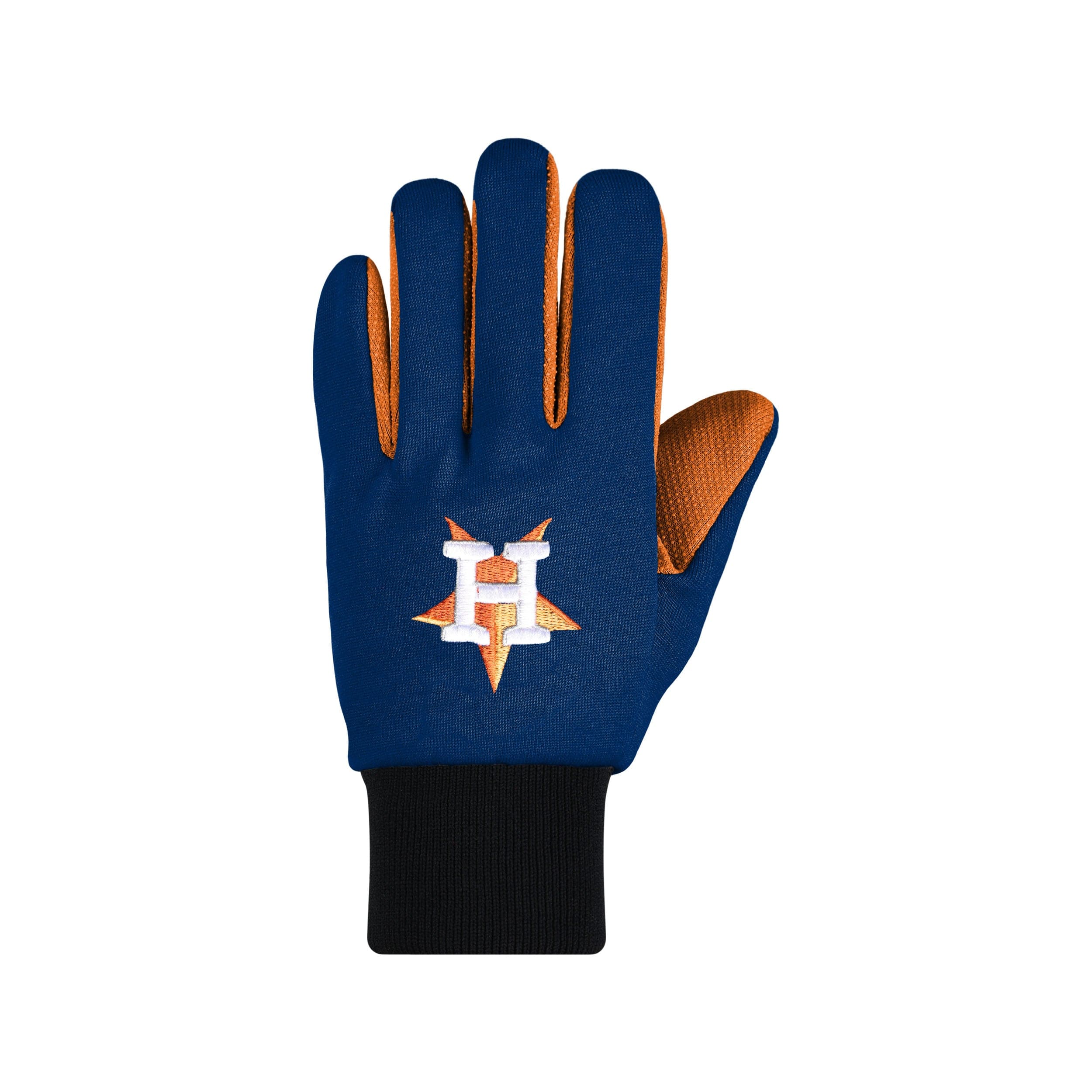 Houston Astros MLB Colored Palm Utility Gloves - Image 2