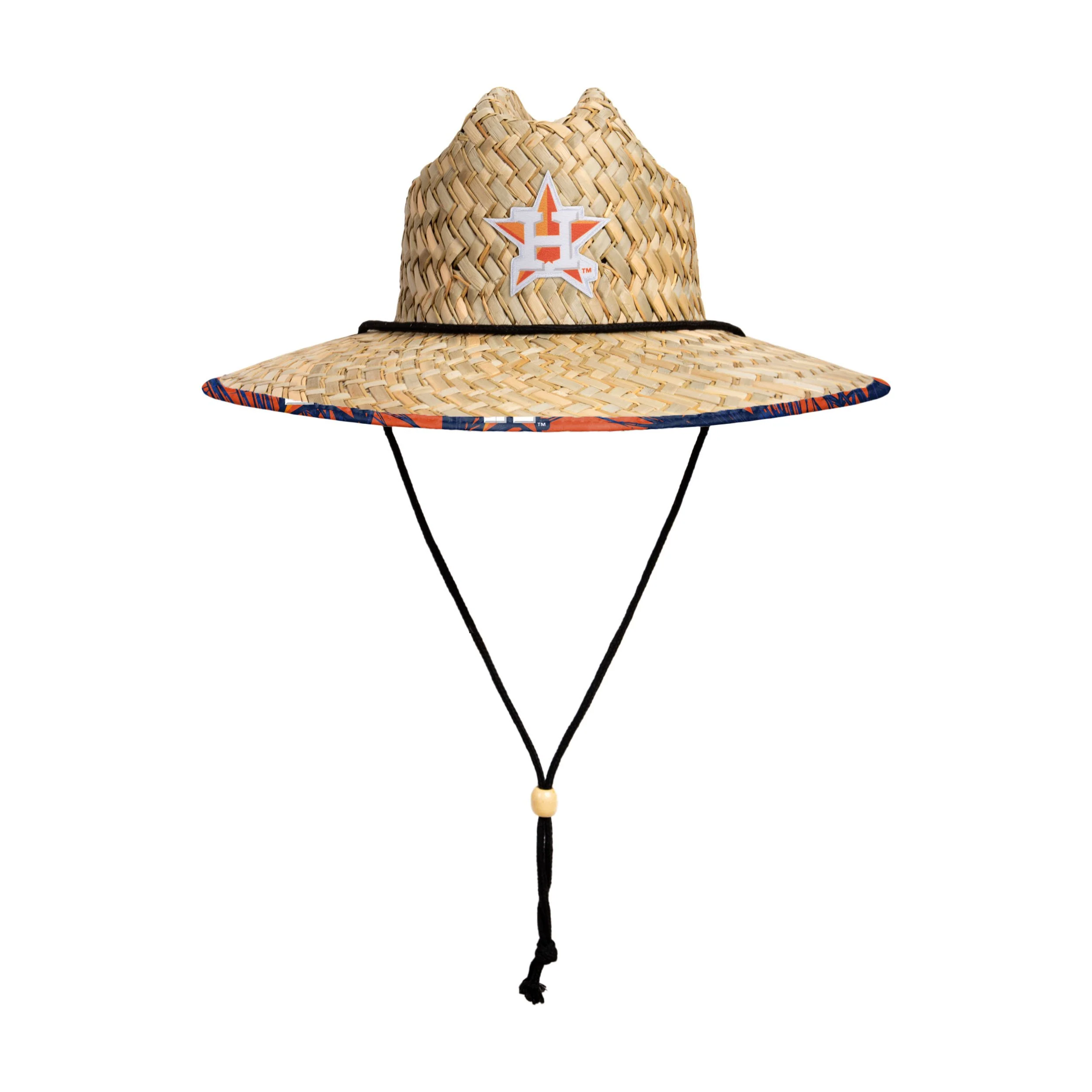 Houston Astros MLB Floral Straw Hat - Image 3