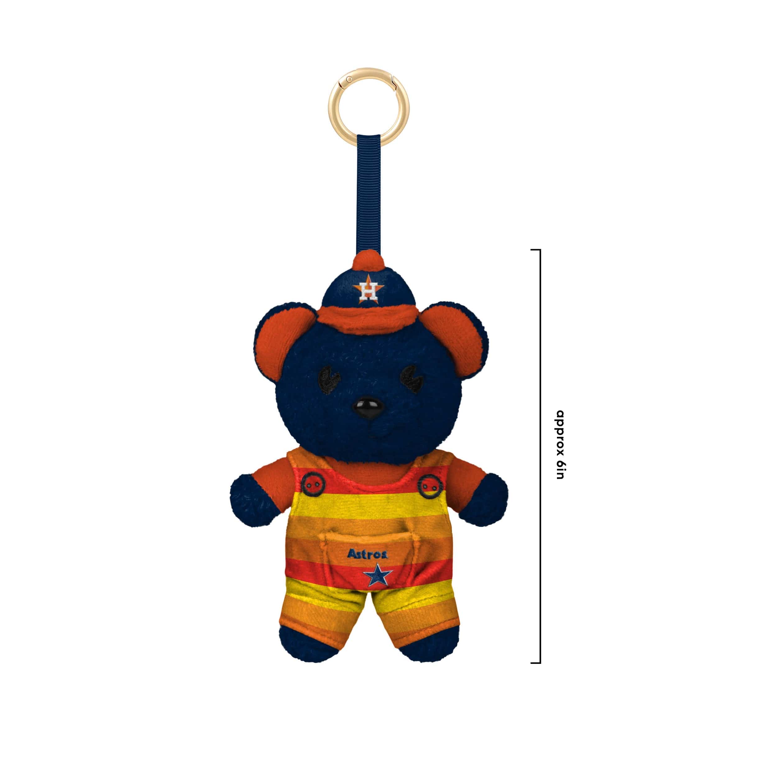 Houston Astros MLB FOOCOOS Plush Bag Charm Keychain Blind Box Series 1 - Image 3