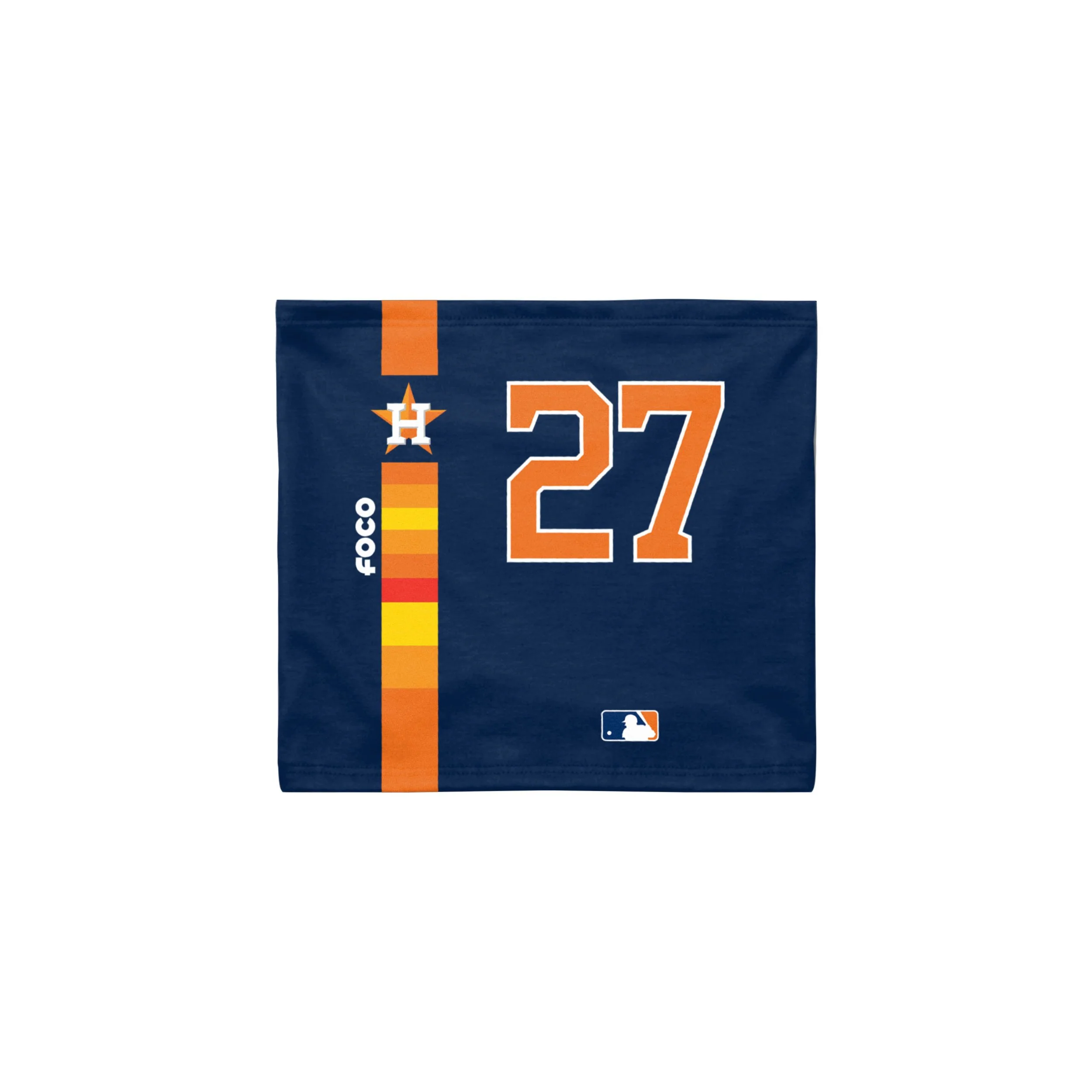 Houston Astros MLB Jose Altuve On-Field Navy UV Gaiter Scarf - Image 2
