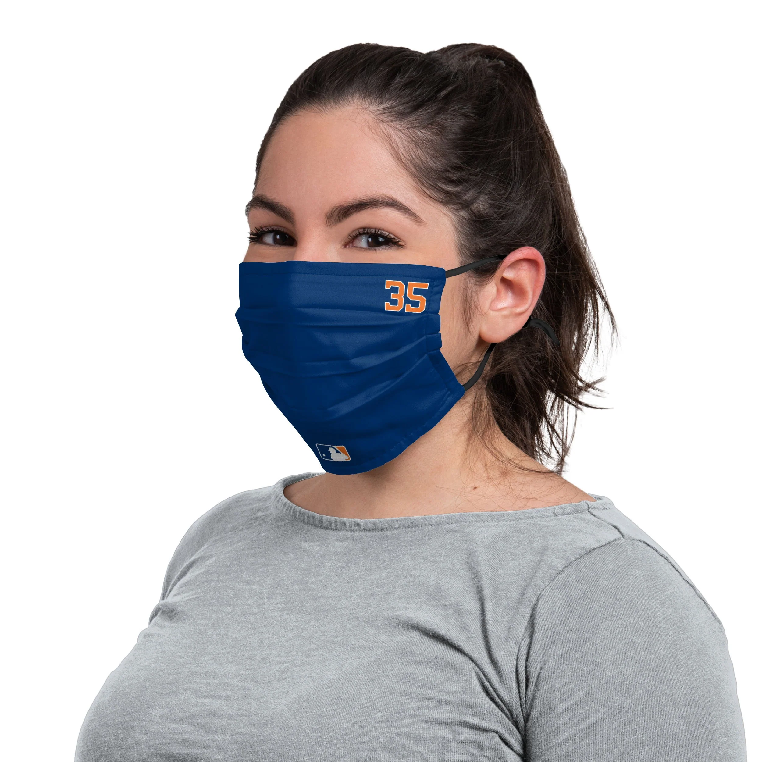 Houston Astros MLB Justin Verlander On-Field Gameday Adjustable Face Cover - Image 3