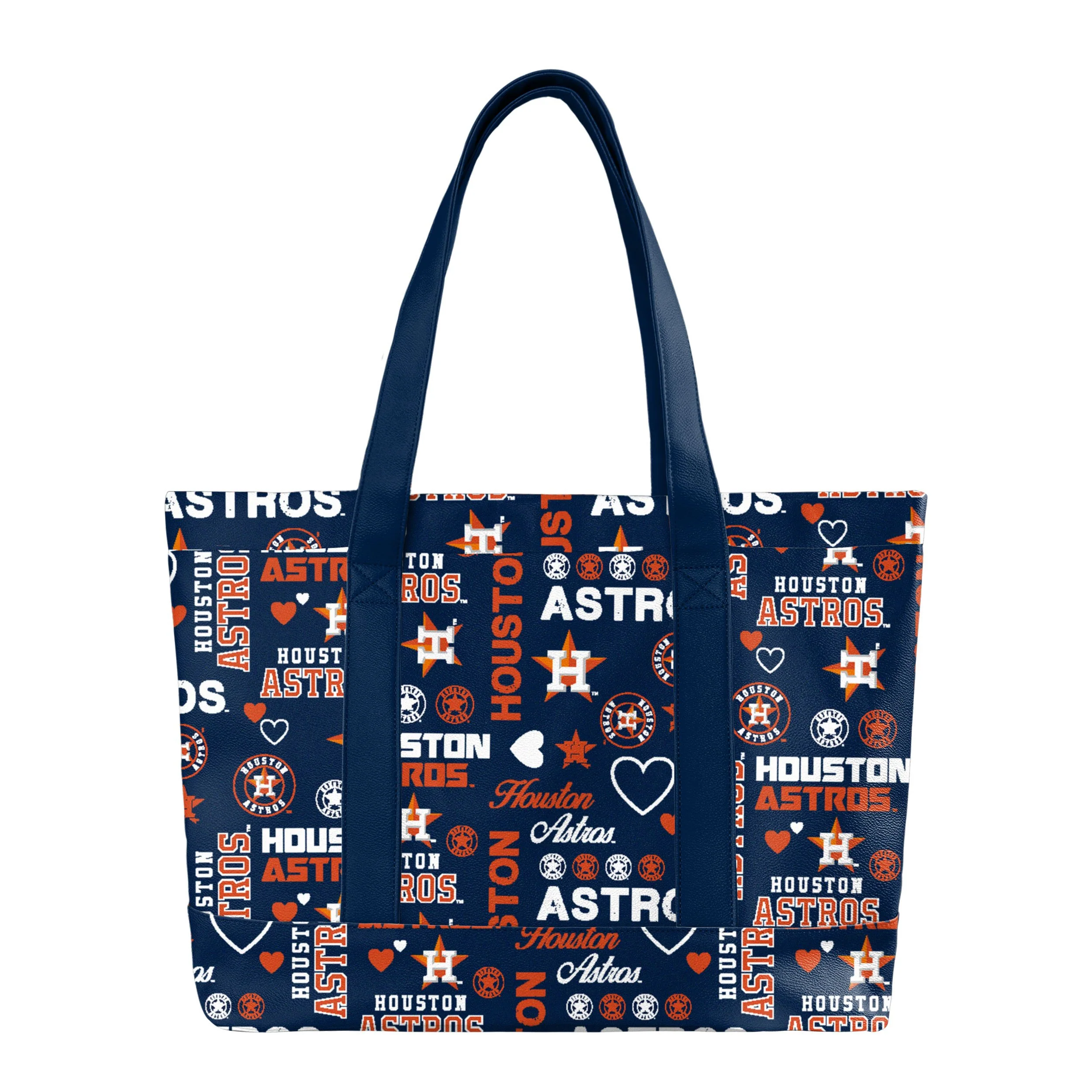 Houston Astros MLB Logo Love Tote Bag