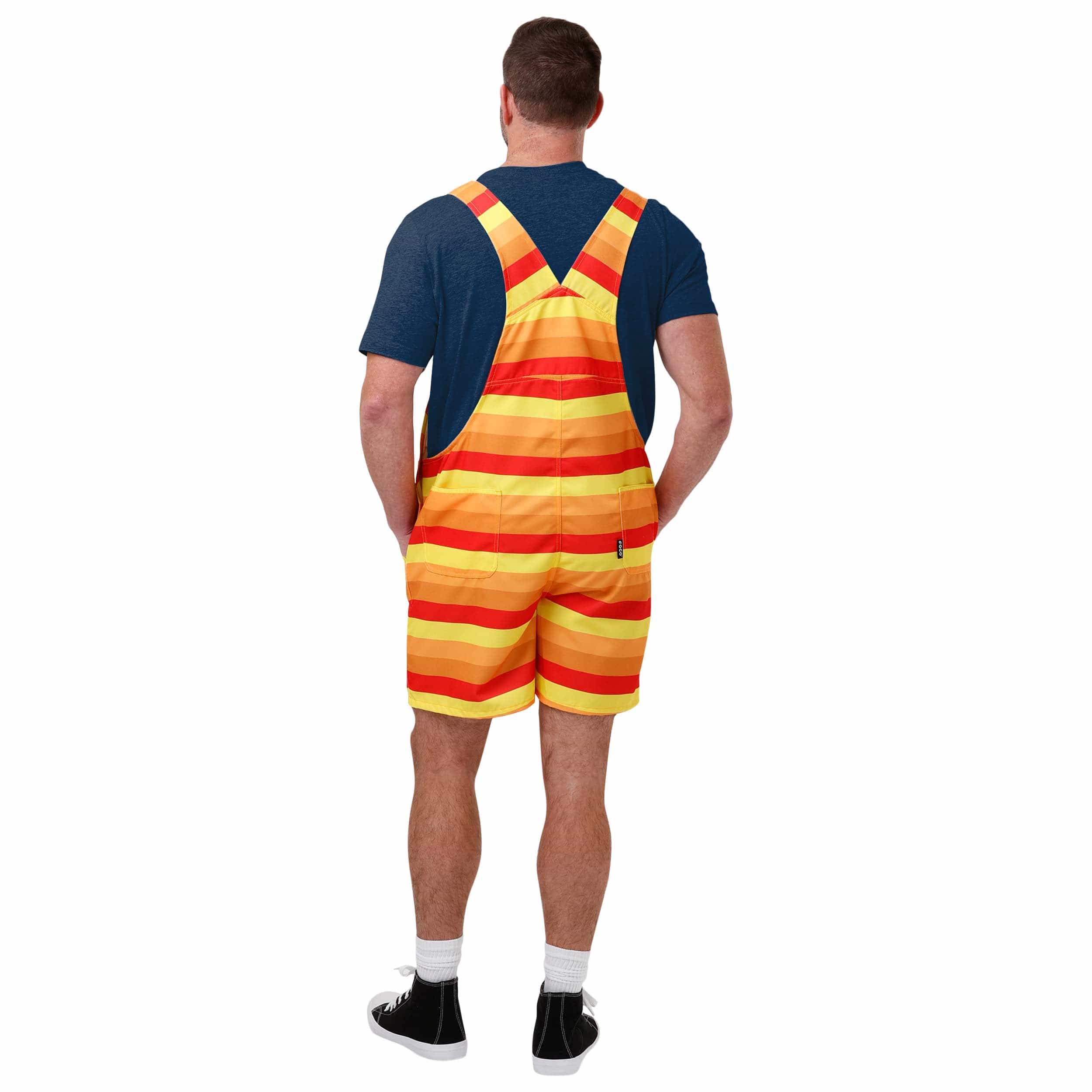 Houston Astros MLB Mens Throwback Thematic Bib Shortalls - Image 2
