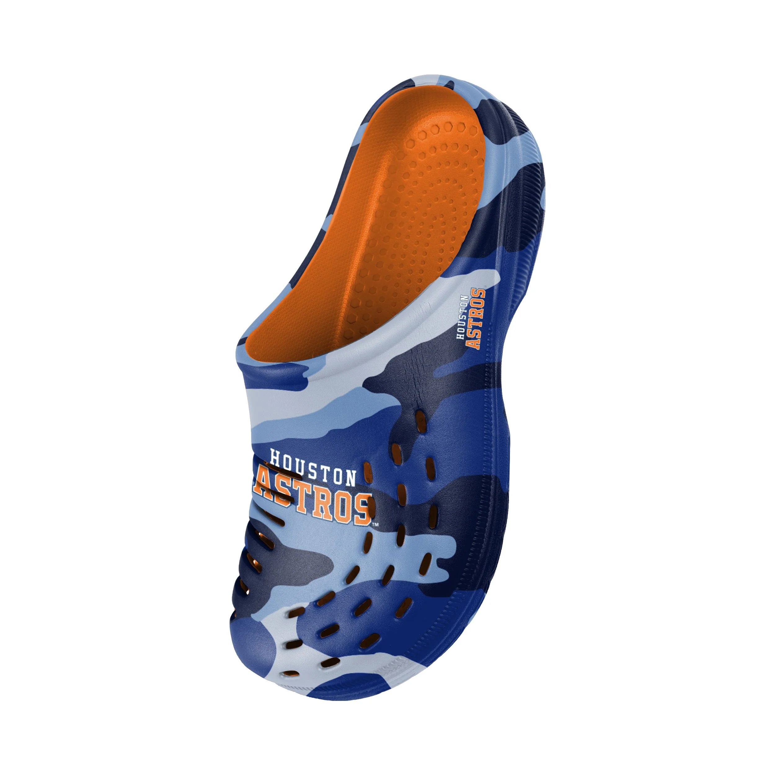 Houston Astros MLB Mens Tonal Camo Clog - Image 3