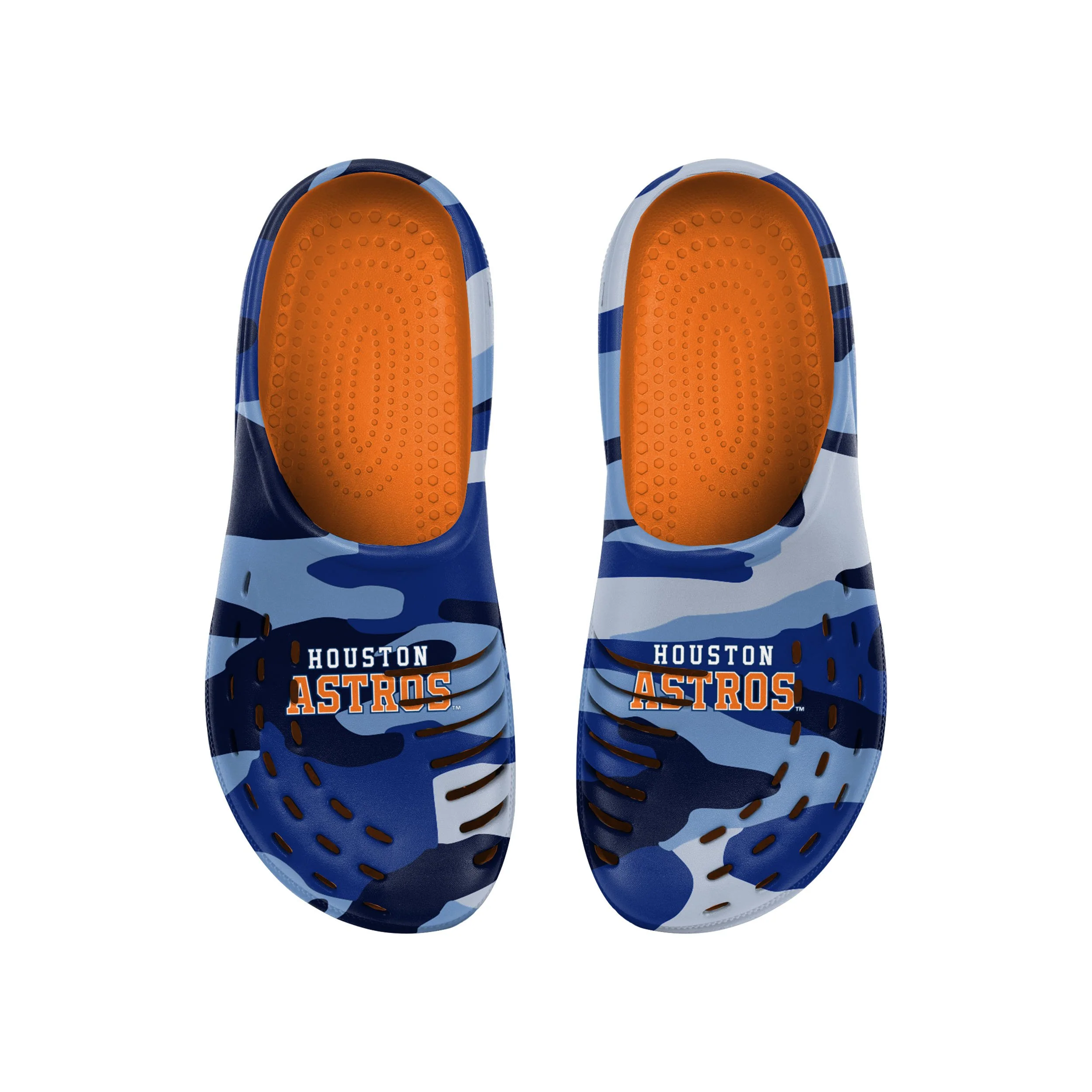 Houston Astros MLB Mens Tonal Camo Clog - Image 4