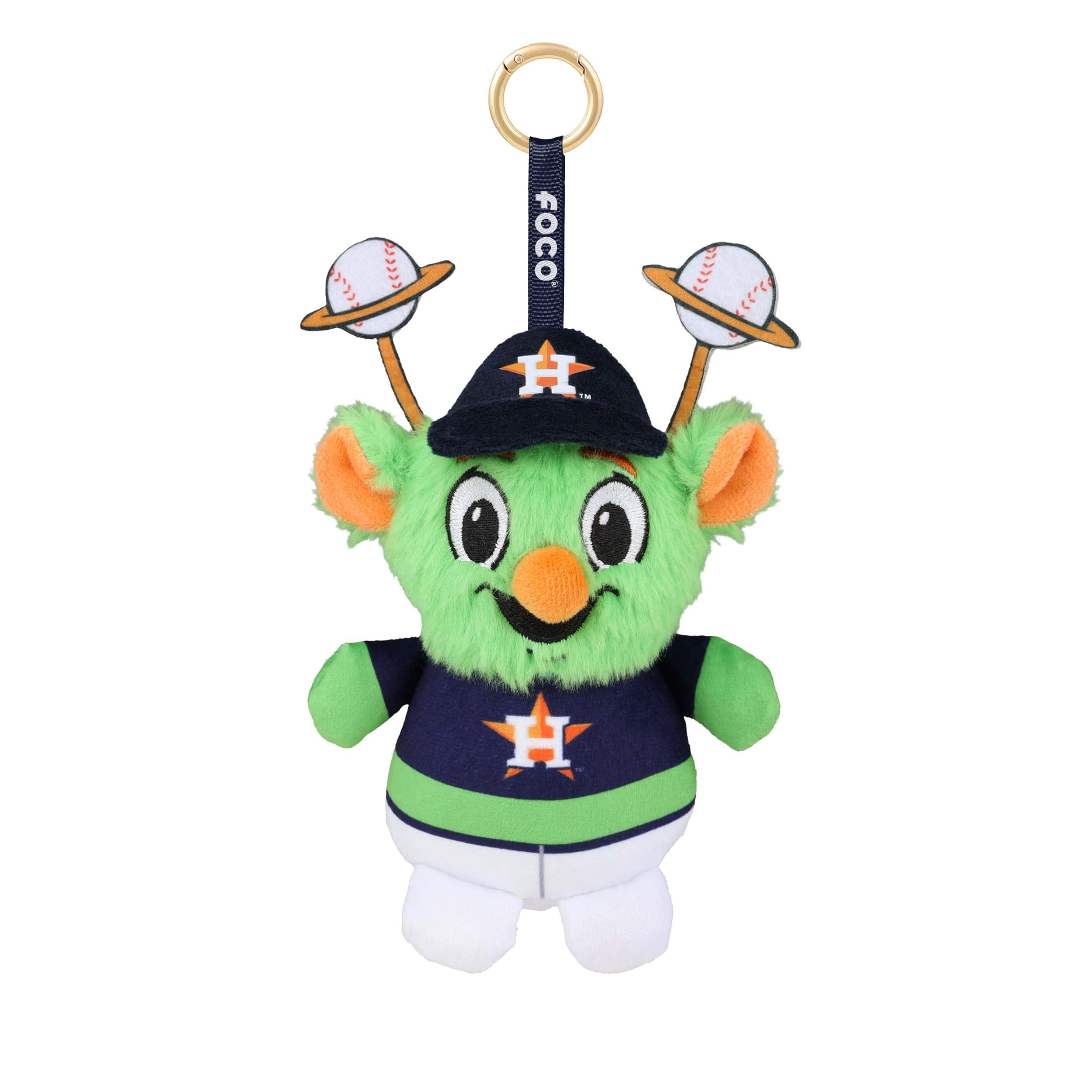 Houston Astros MLB Plush Teamie Beanie Mascot Bag Charm Keychain