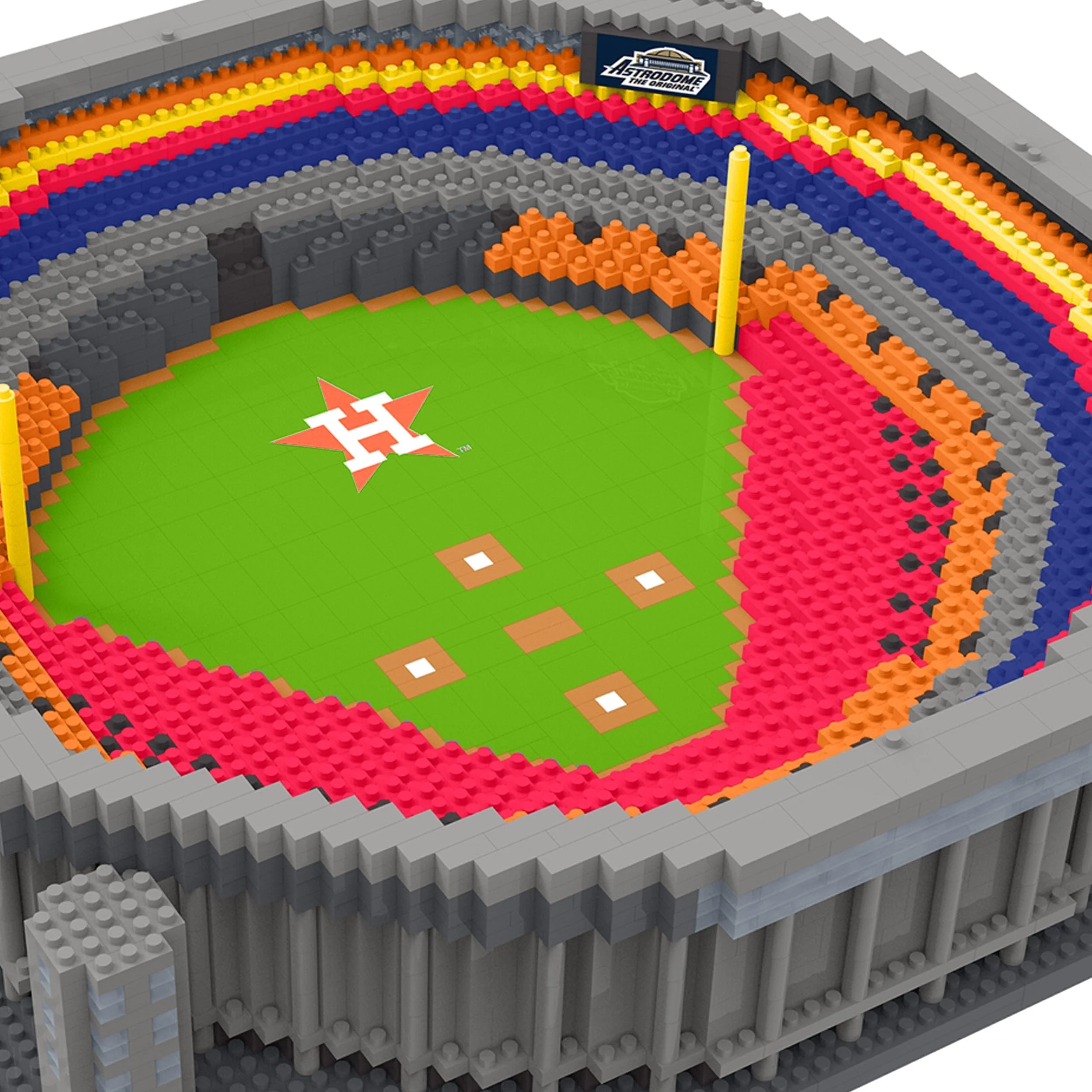 Houston Astros MLB Retro Astrodome BRXLZ Stadium - Image 6