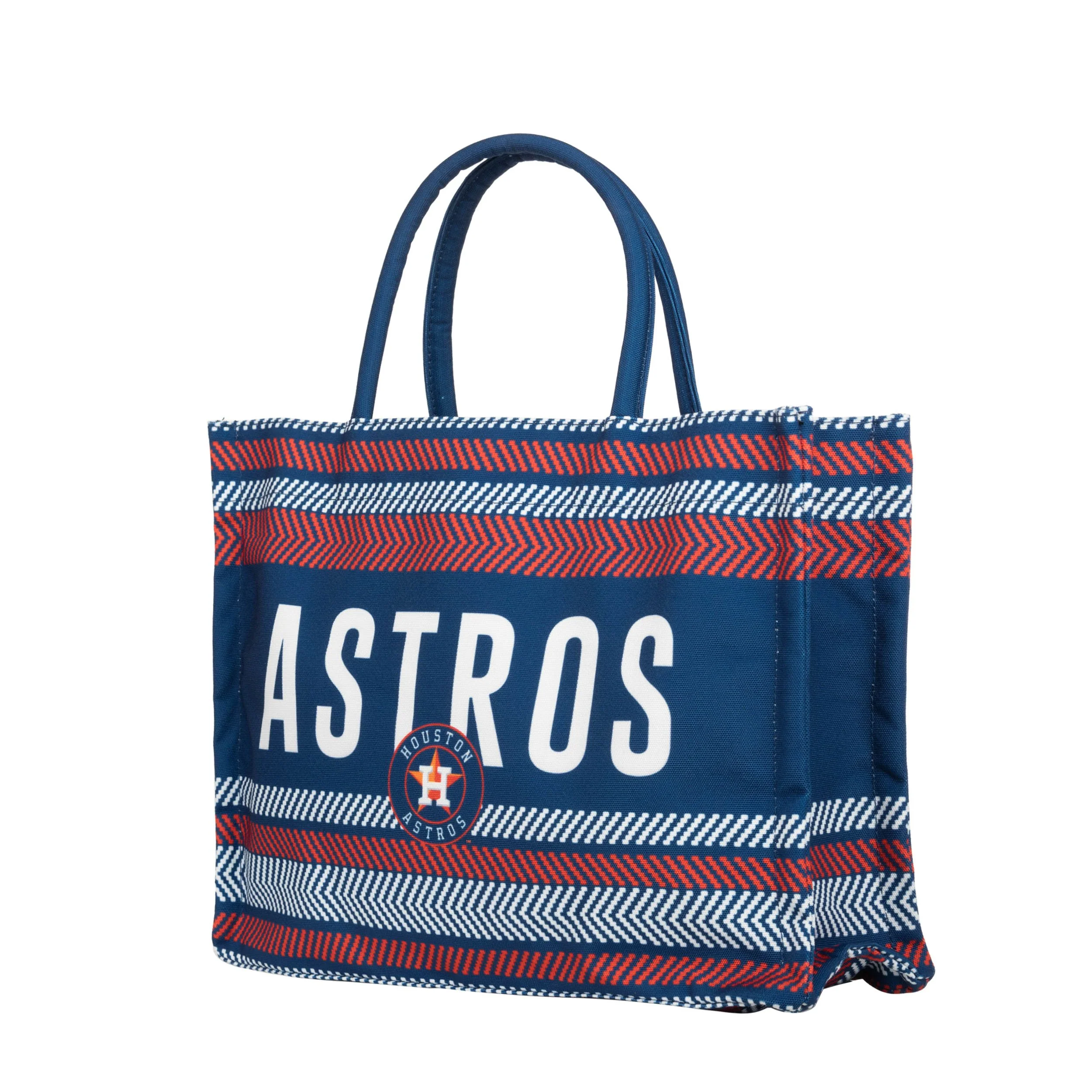 Houston Astros MLB Stitch Pattern Canvas Tote Bag - Image 3