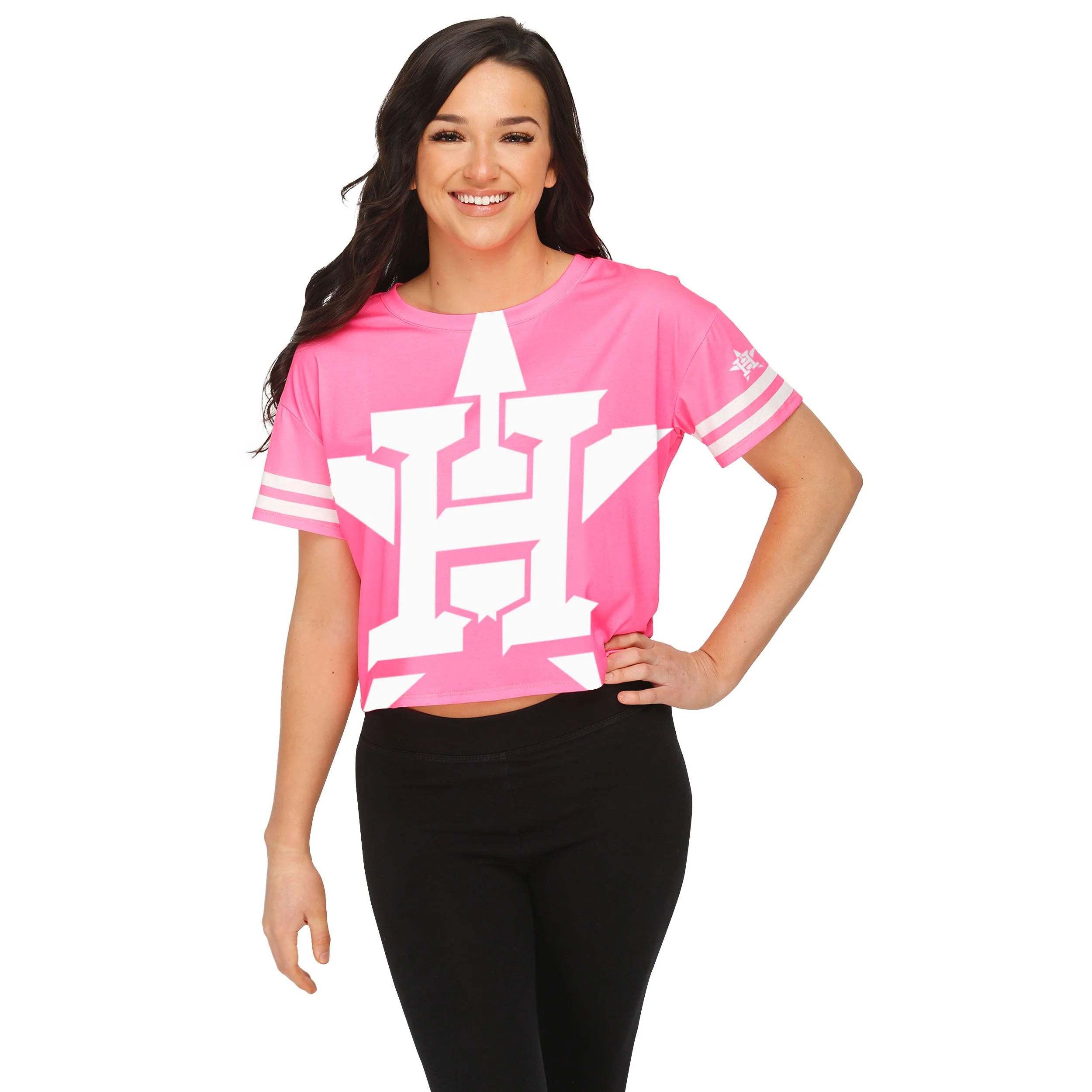 Houston Astros MLB Womens Highlights Crop Top