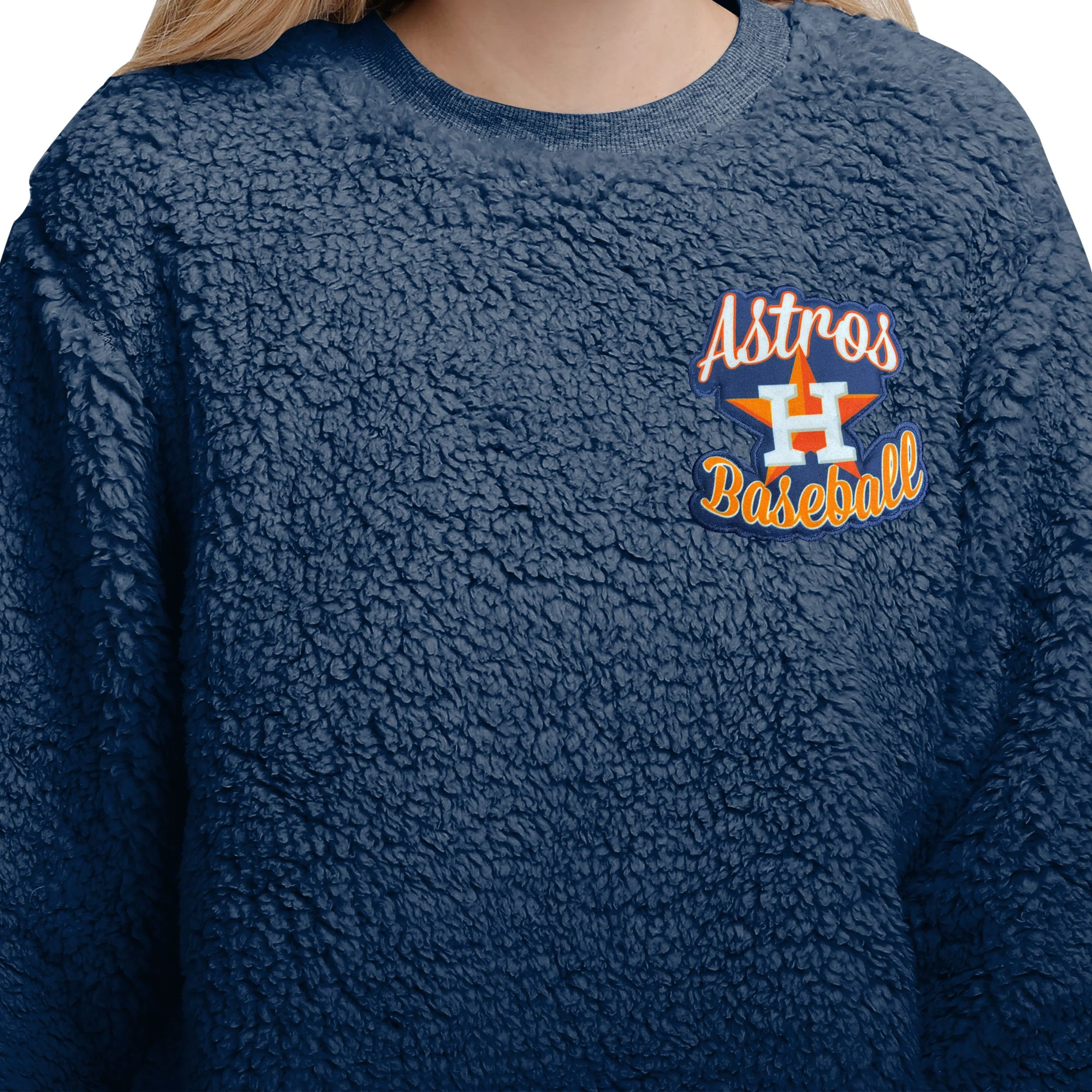 Houston Astros MLB Womens Sherpa Lounge Set - Image 3
