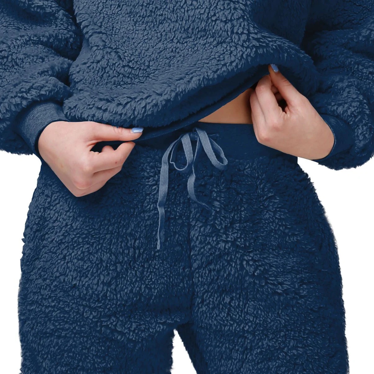 Houston Astros MLB Womens Sherpa Lounge Set - Image 4