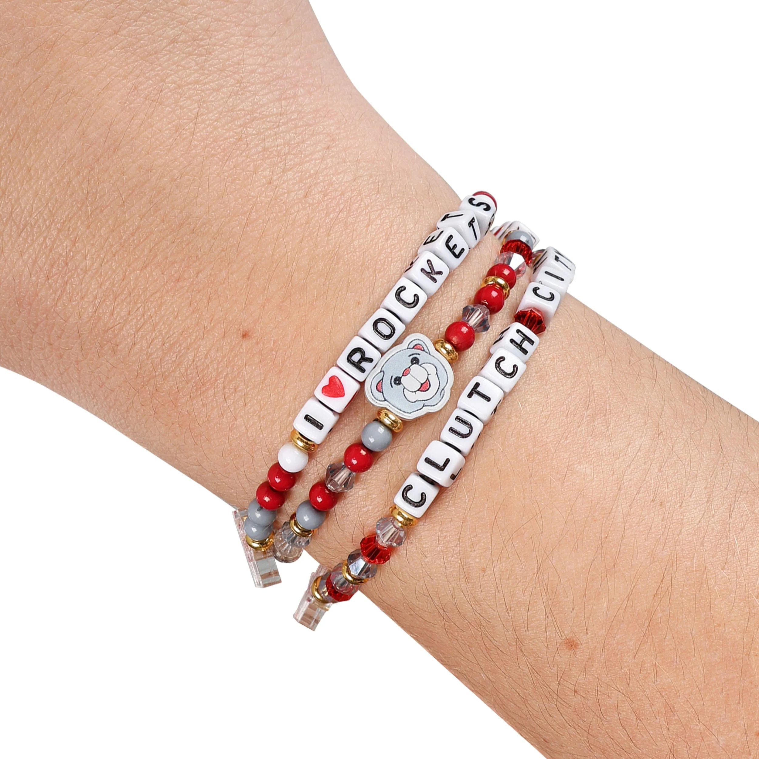 Houston Rockets NBA 3 Pack Friendship Bracelet - Image 4
