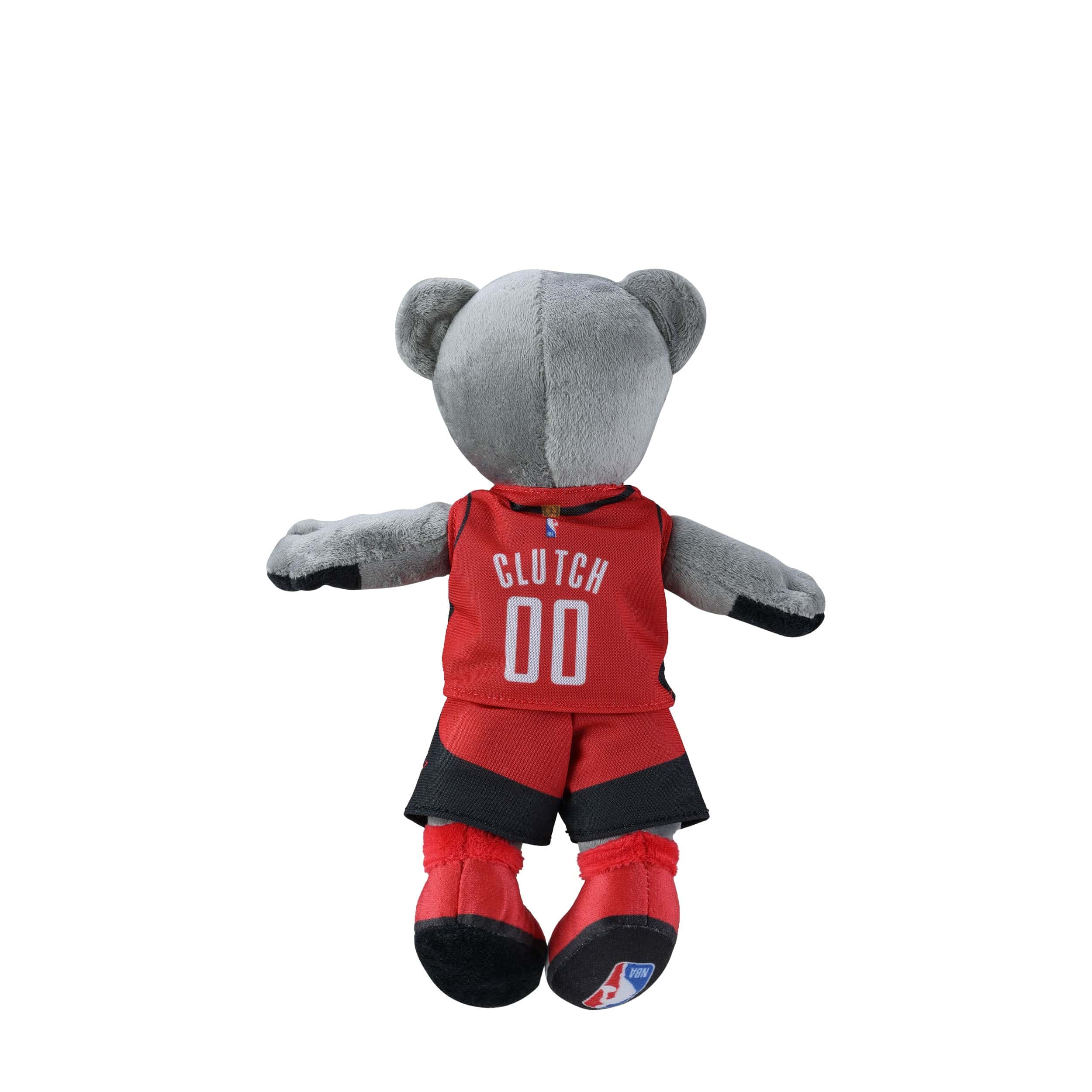Houston Rockets NBA Clutch the Rocket Bear Small Plush Mascot - Image 3