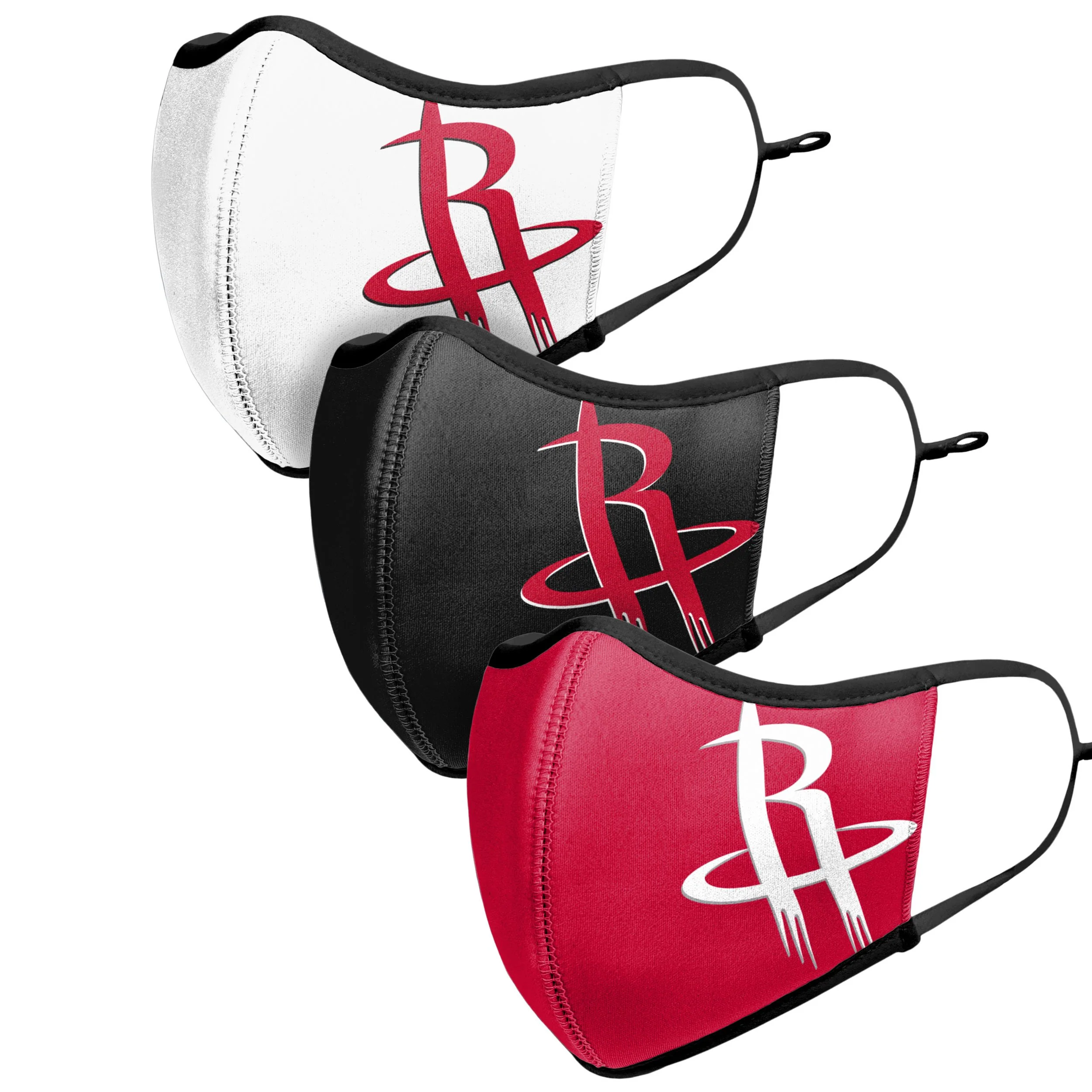 Houston Rockets NBA Sport 3 Pack Face Cover - Image 3