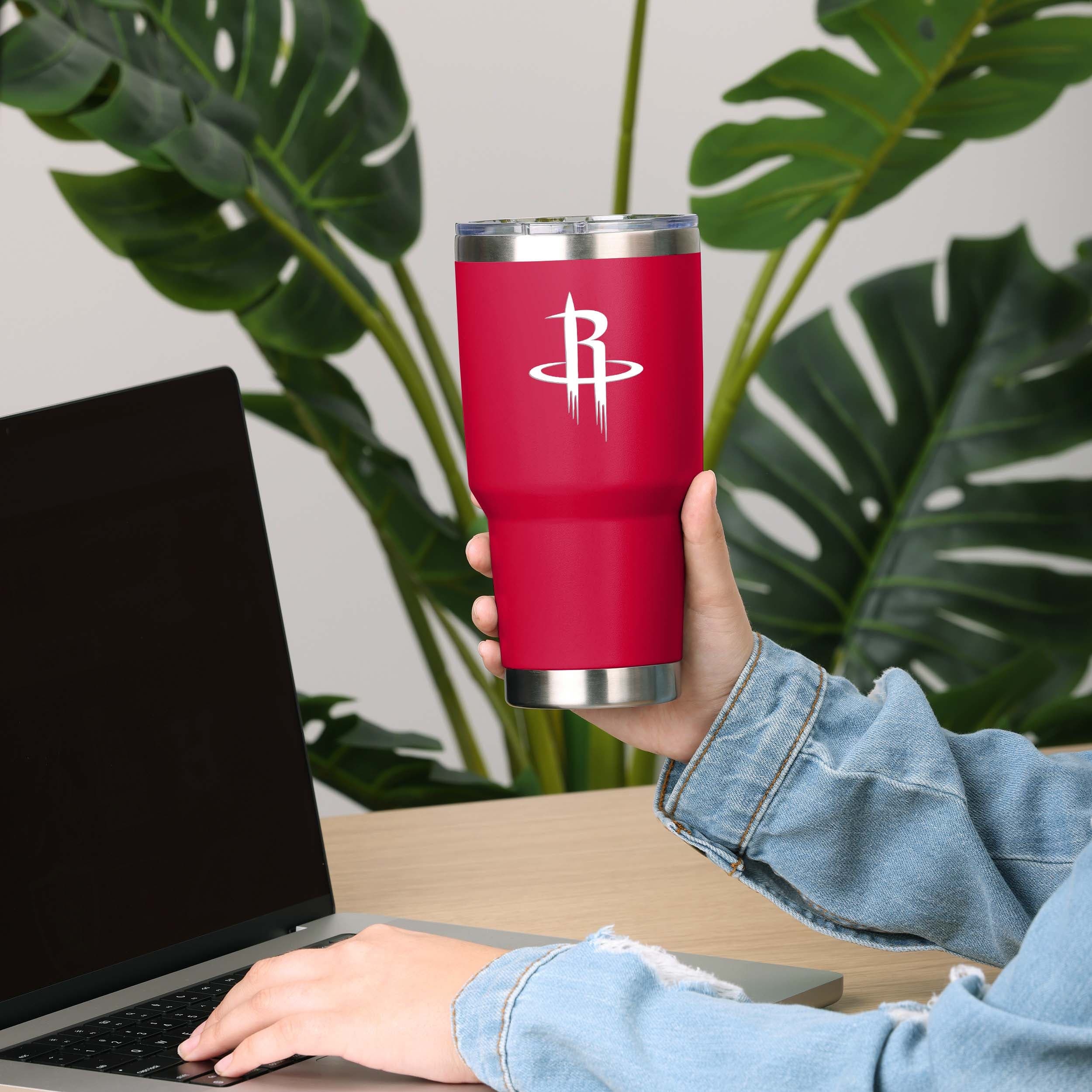Houston Rockets NBA Team Logo 30 oz Tumbler - Image 2