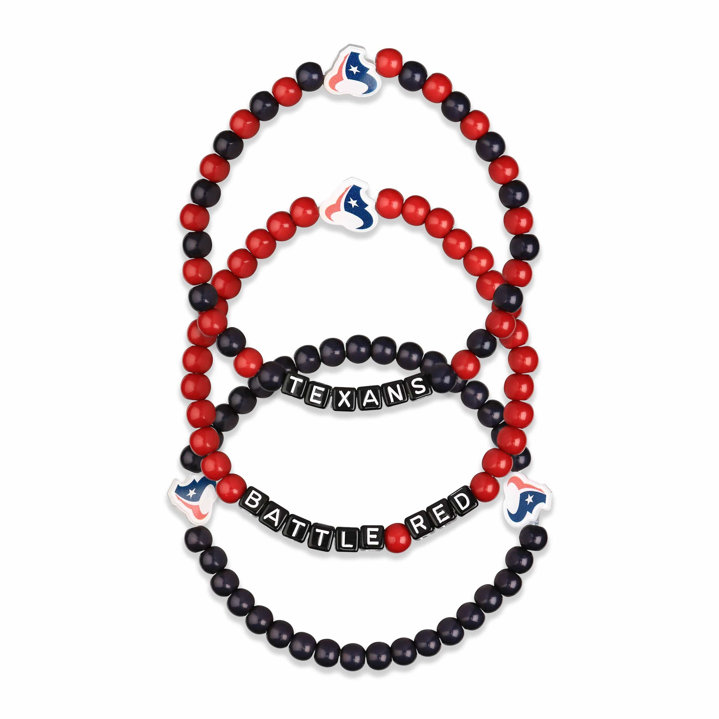 Houston Texans NFL 3 Pack Beaded Friendship Bracelet