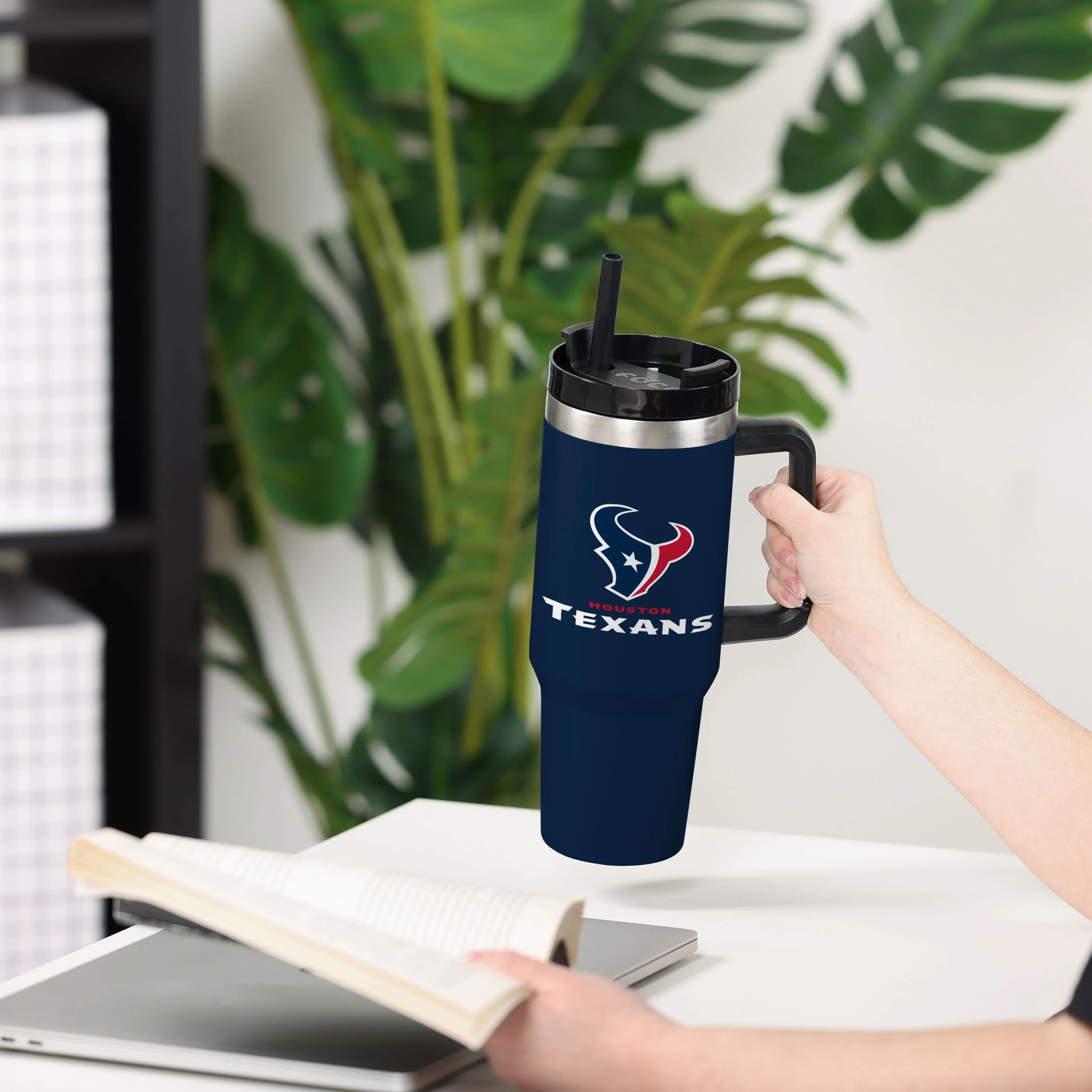 Houston Texans NFL 40 oz XL Tumbler - Image 4