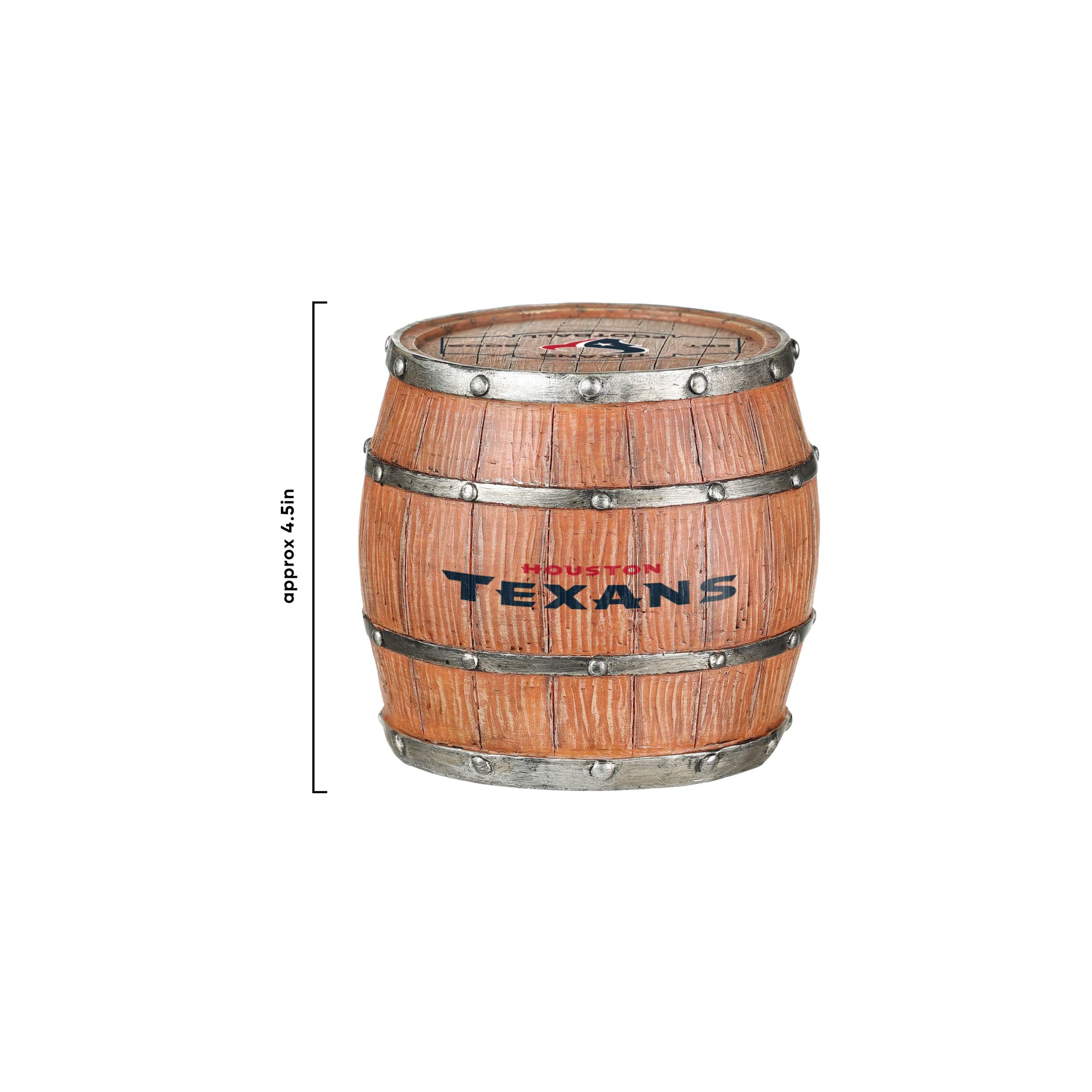Houston Texans NFL 5 Pack Barrel Coaster Set - Image 4