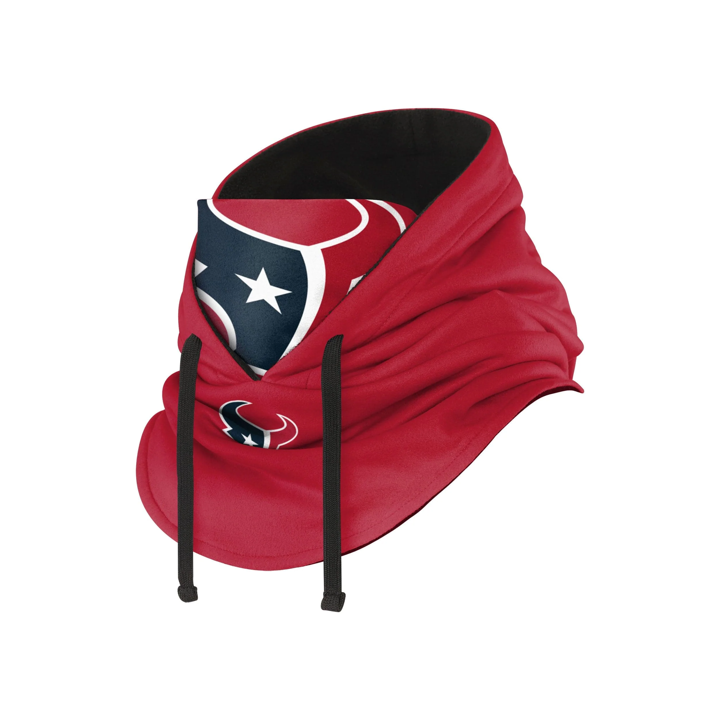 Houston Texans NFL Alternate Team Color Drawstring Hooded Gaiter - Image 2