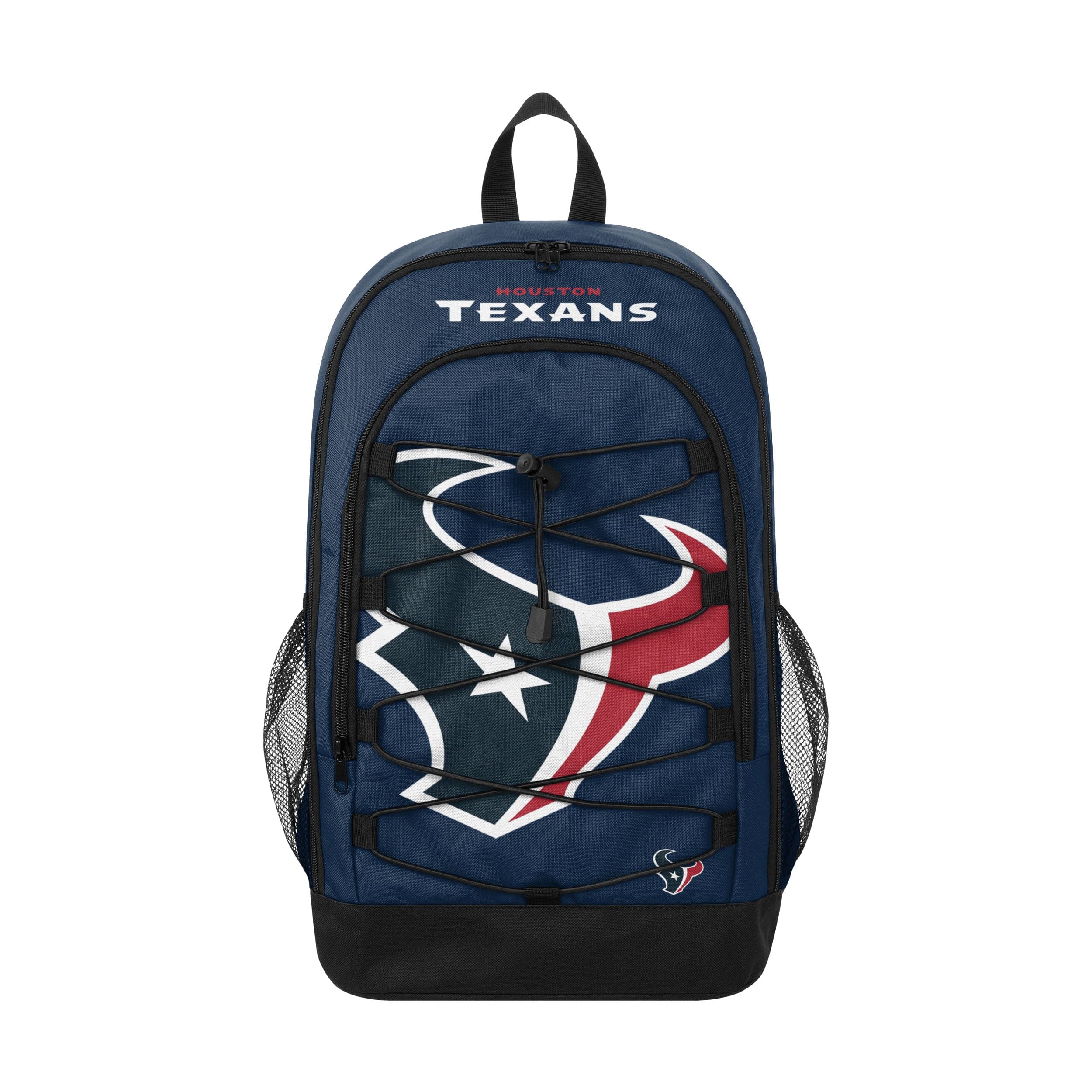 Houston Texans NFL Big Logo Bungee Backpack (PREORDER - SHIPS LATE MAY)