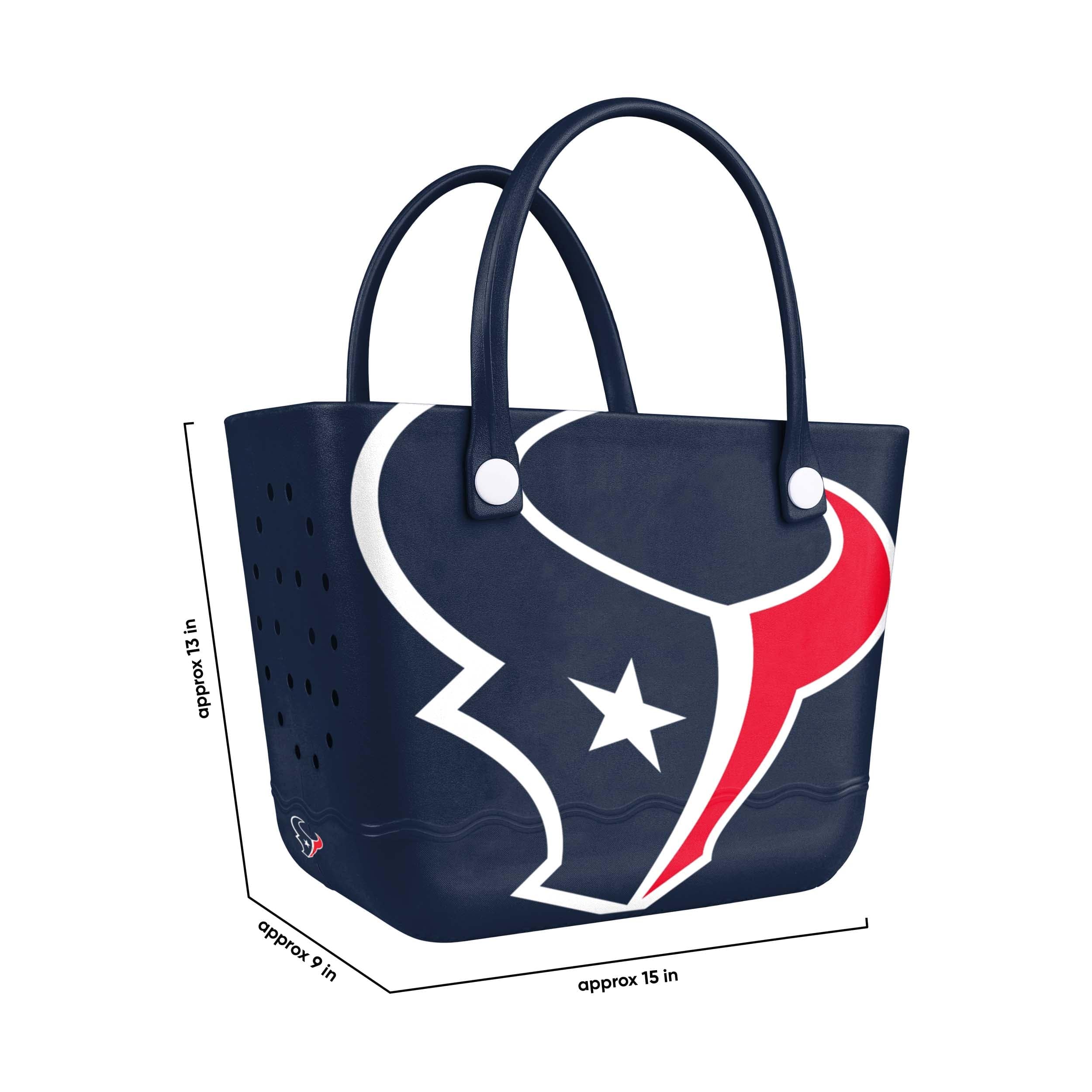 Houston Texans NFL Big Logo Tailgate Tote Bag - Image 3