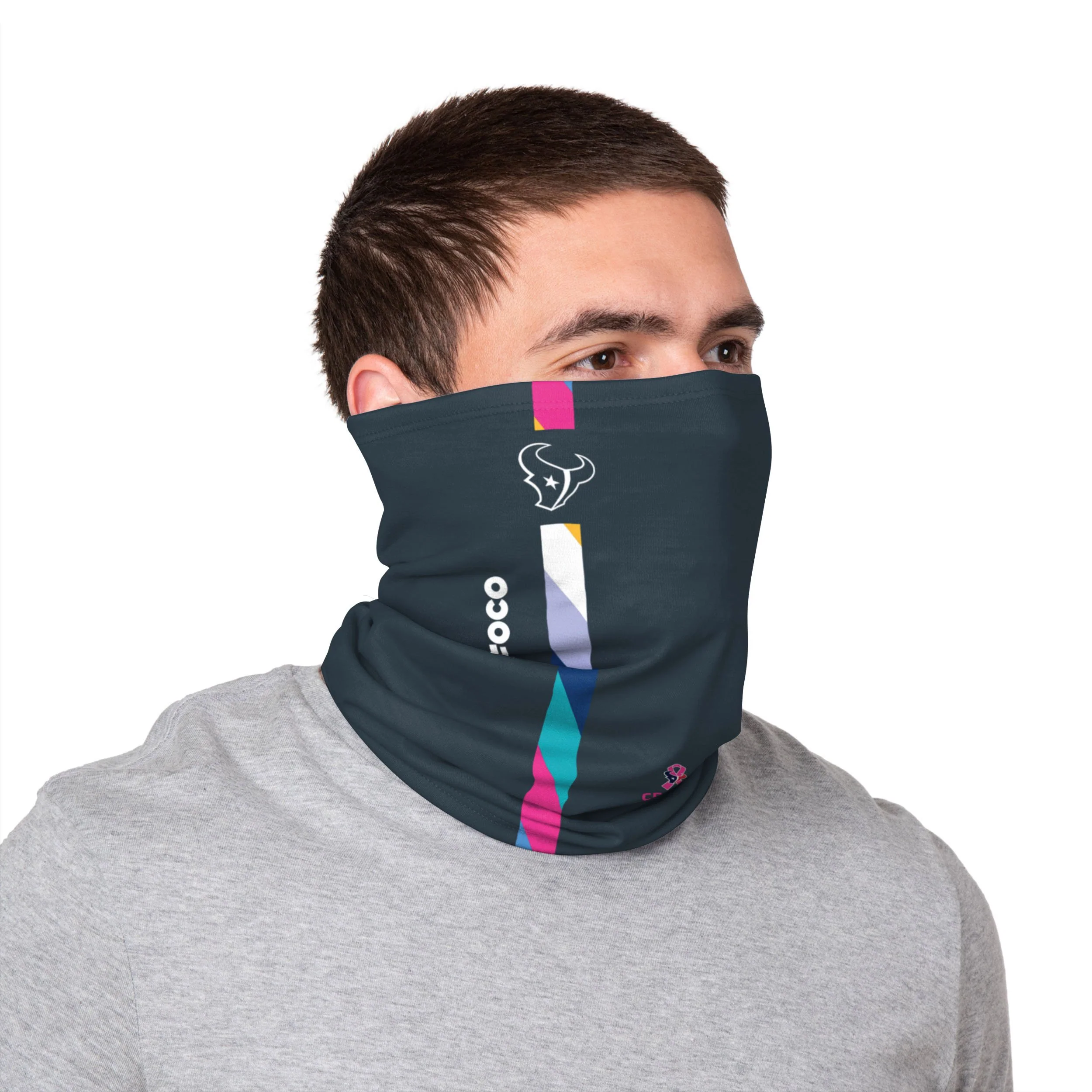 Houston Texans NFL Crucial Catch Gaiter Scarf - Image 2