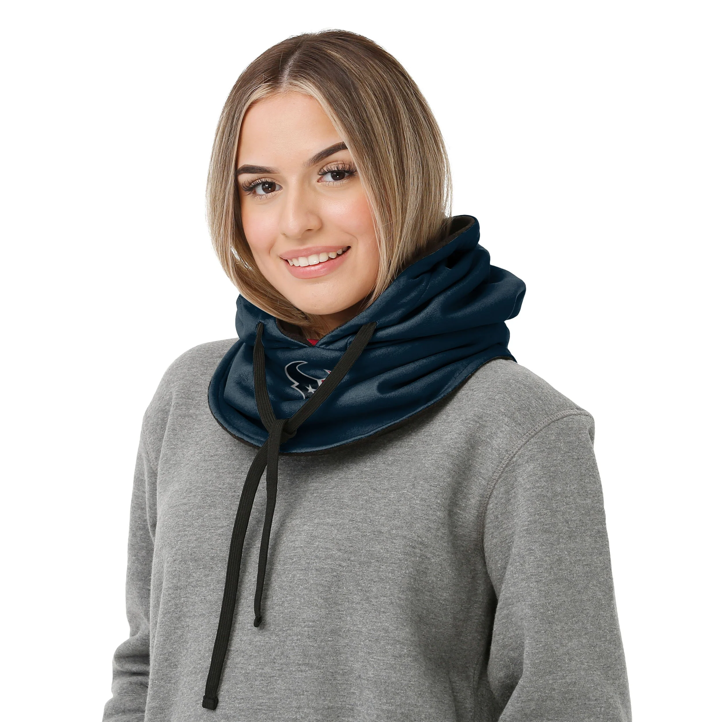 Houston Texans NFL Drawstring Hooded Gaiter - Image 4