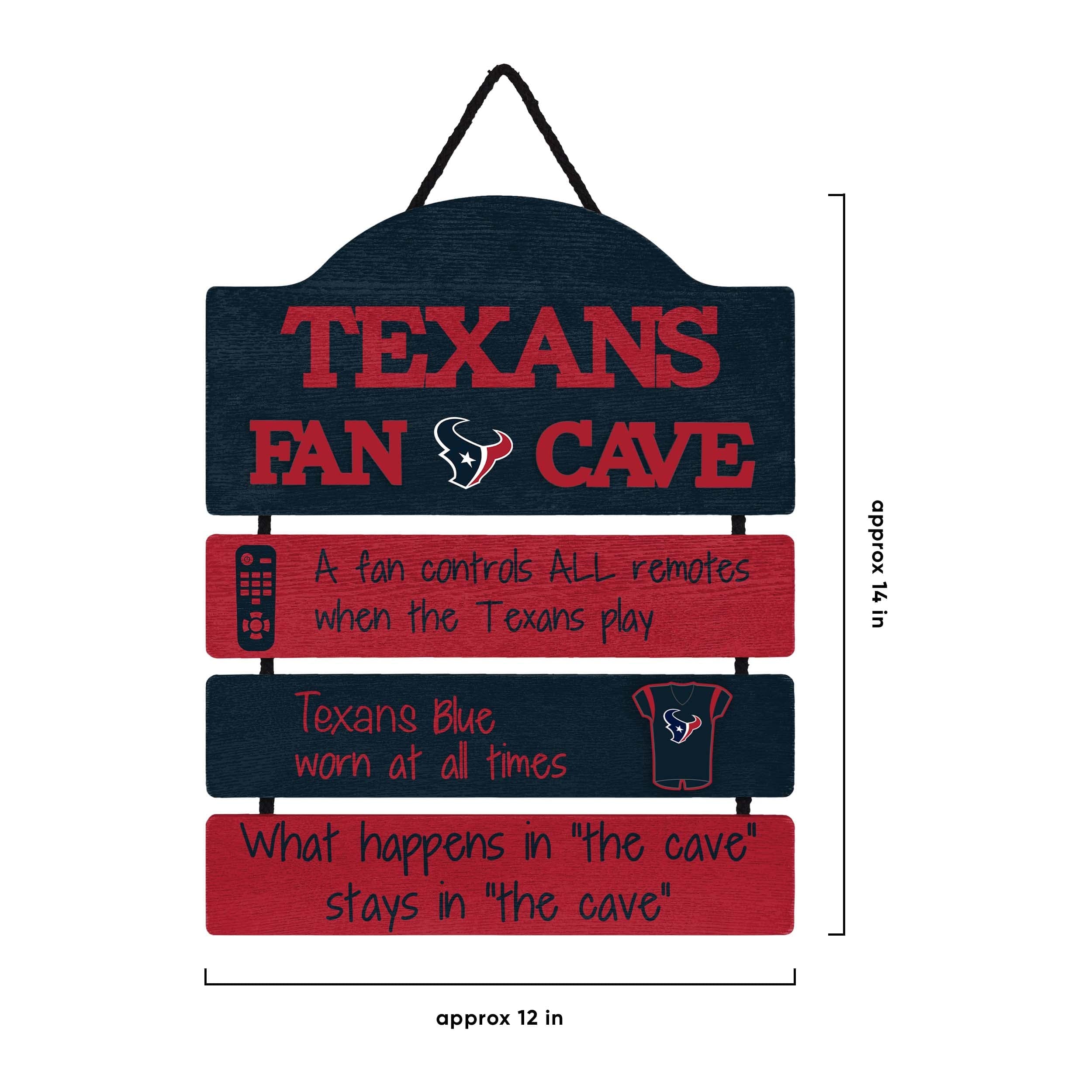 Houston Texans NFL Fancave Sign - Image 3