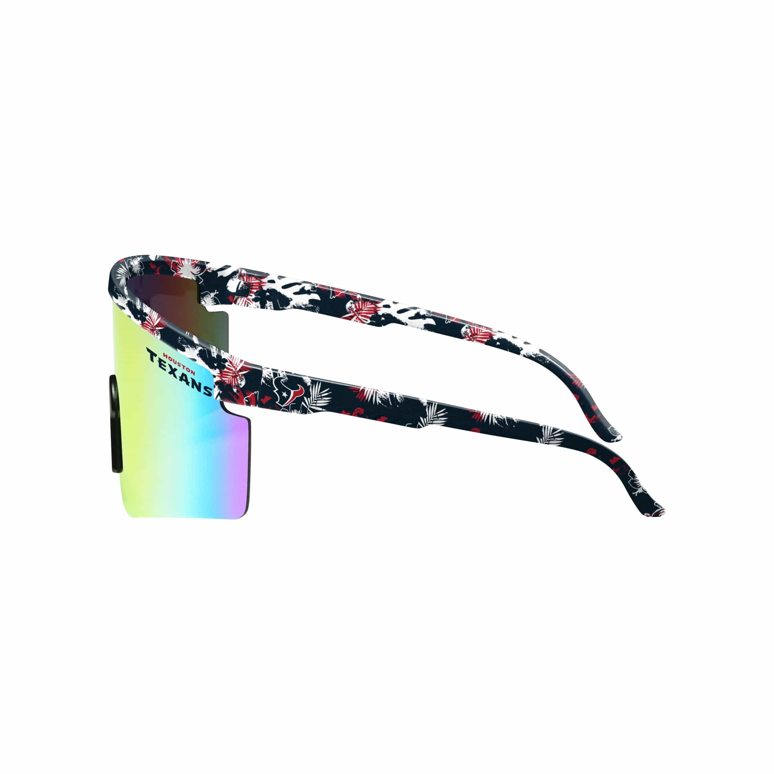 Houston Texans NFL Floral Large Frame Sunglasses - Image 3