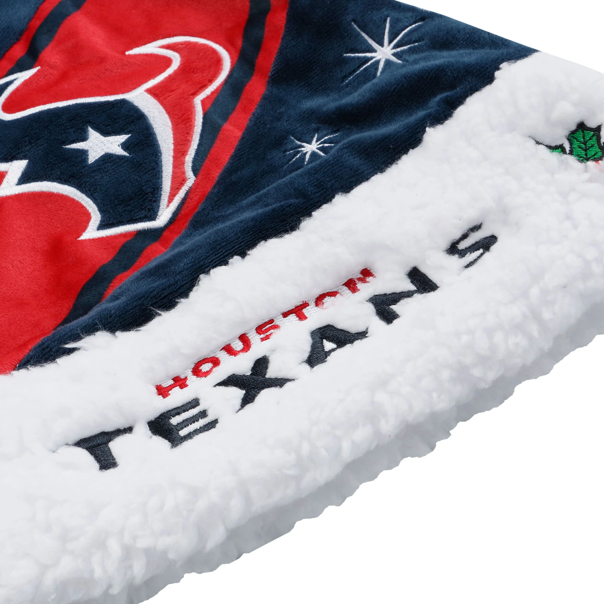 Houston Texans NFL High End Santa Hat - Image 2