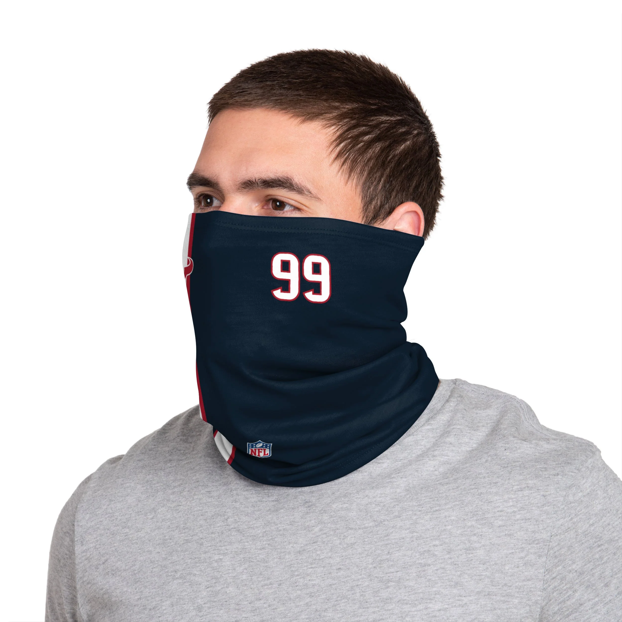 Houston Texans NFL JJ Watt On-Field Sideline Gaiter Scarf - Image 3