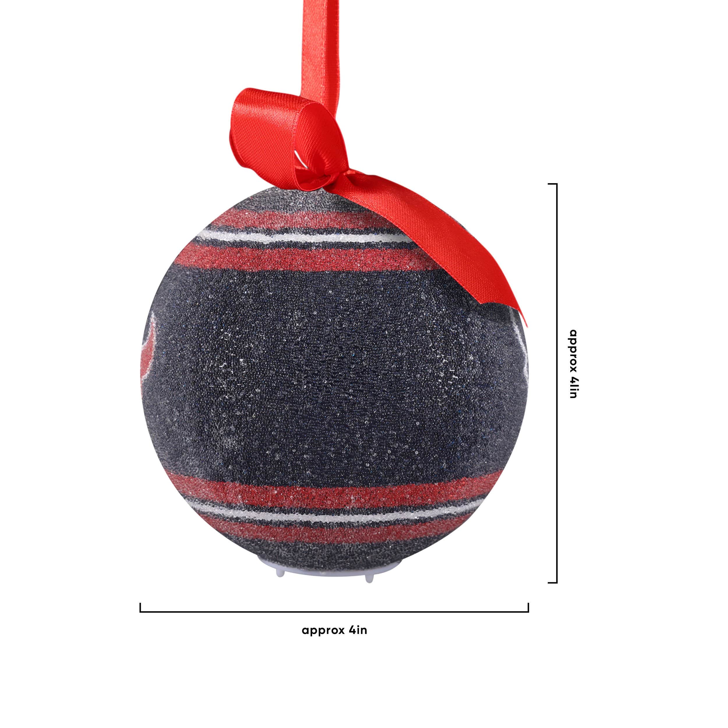 Houston Texans NFL LED Shatterproof Ball Ornament - Image 4