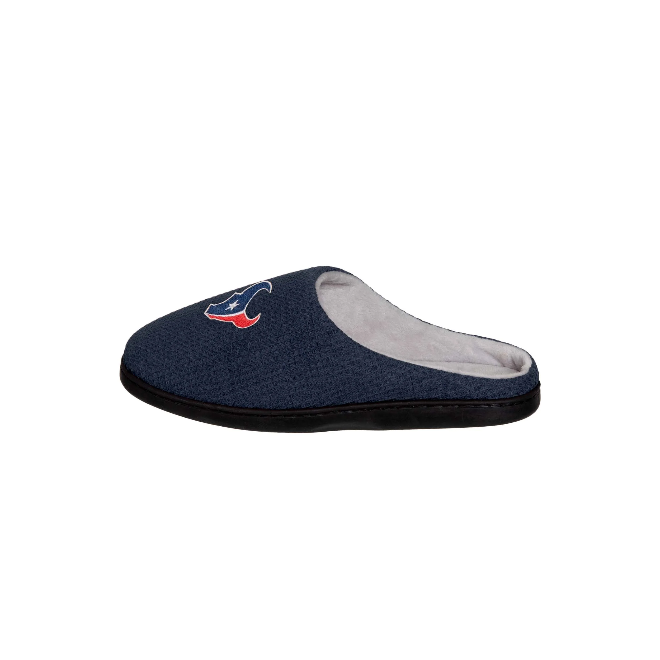 Houston Texans NFL Mens Memory Foam Slide Slippers - Image 4