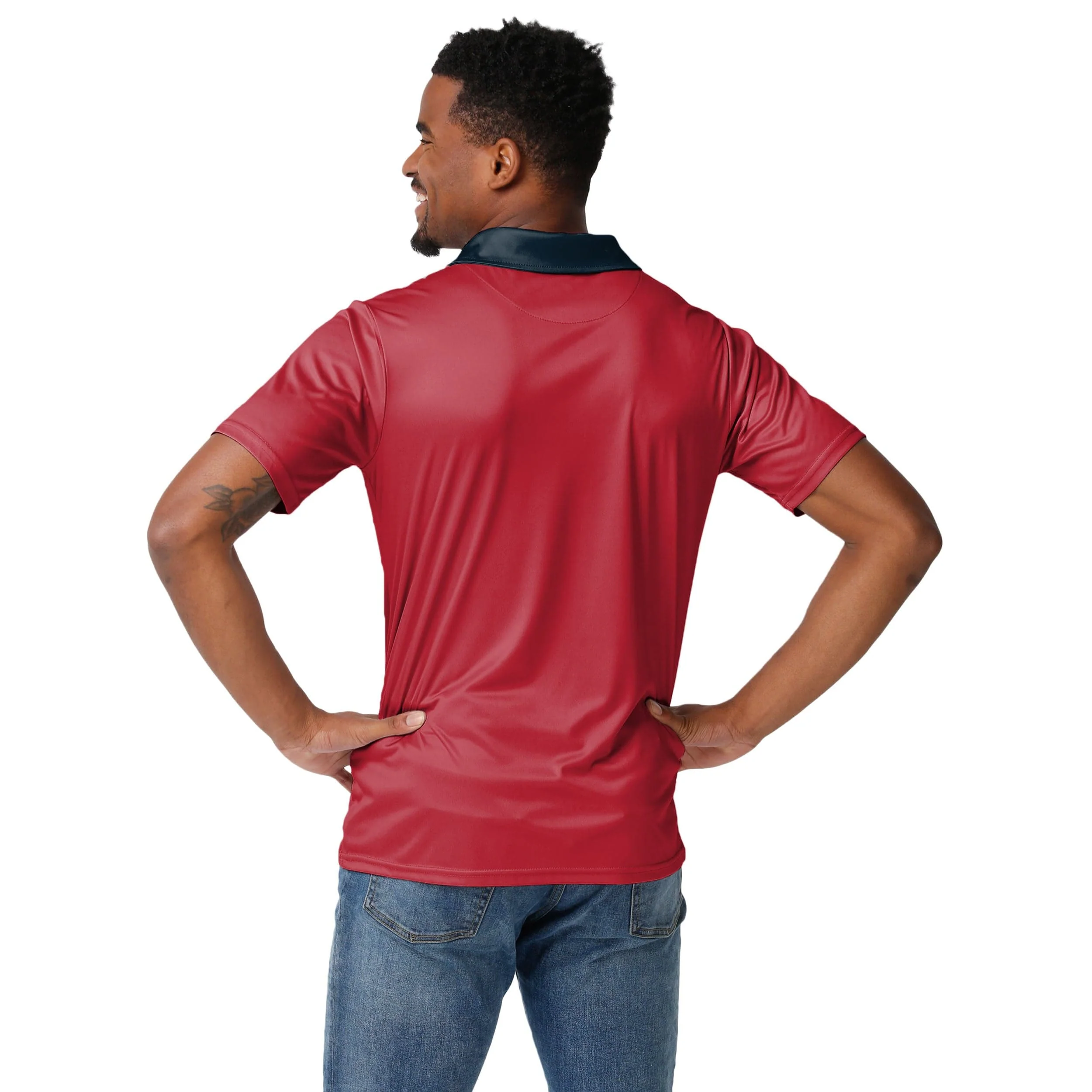 Houston Texans NFL Mens Nightcap Polyester Polo - Image 3