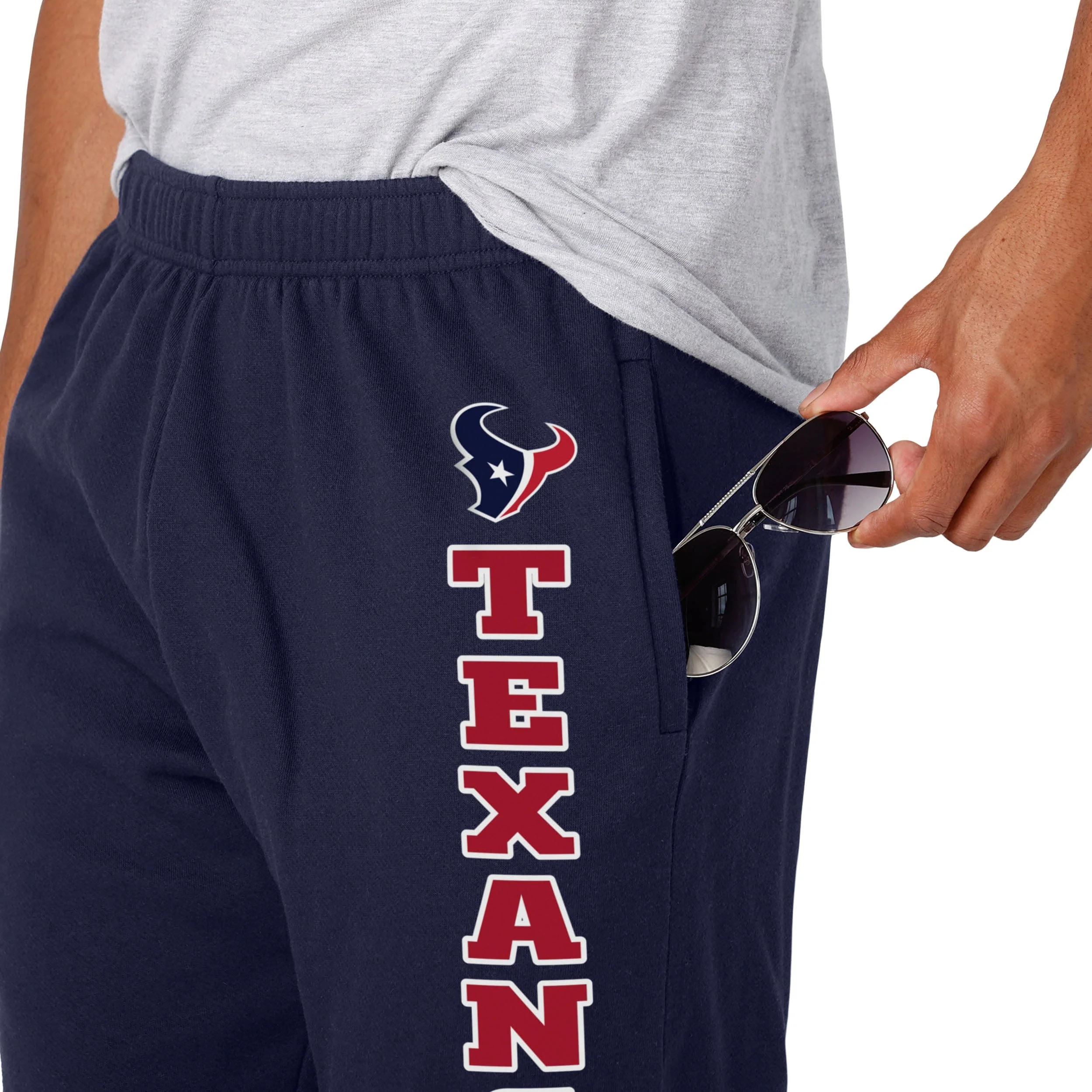 Houston Texans NFL Mens Team Color Sweatpants - Image 3