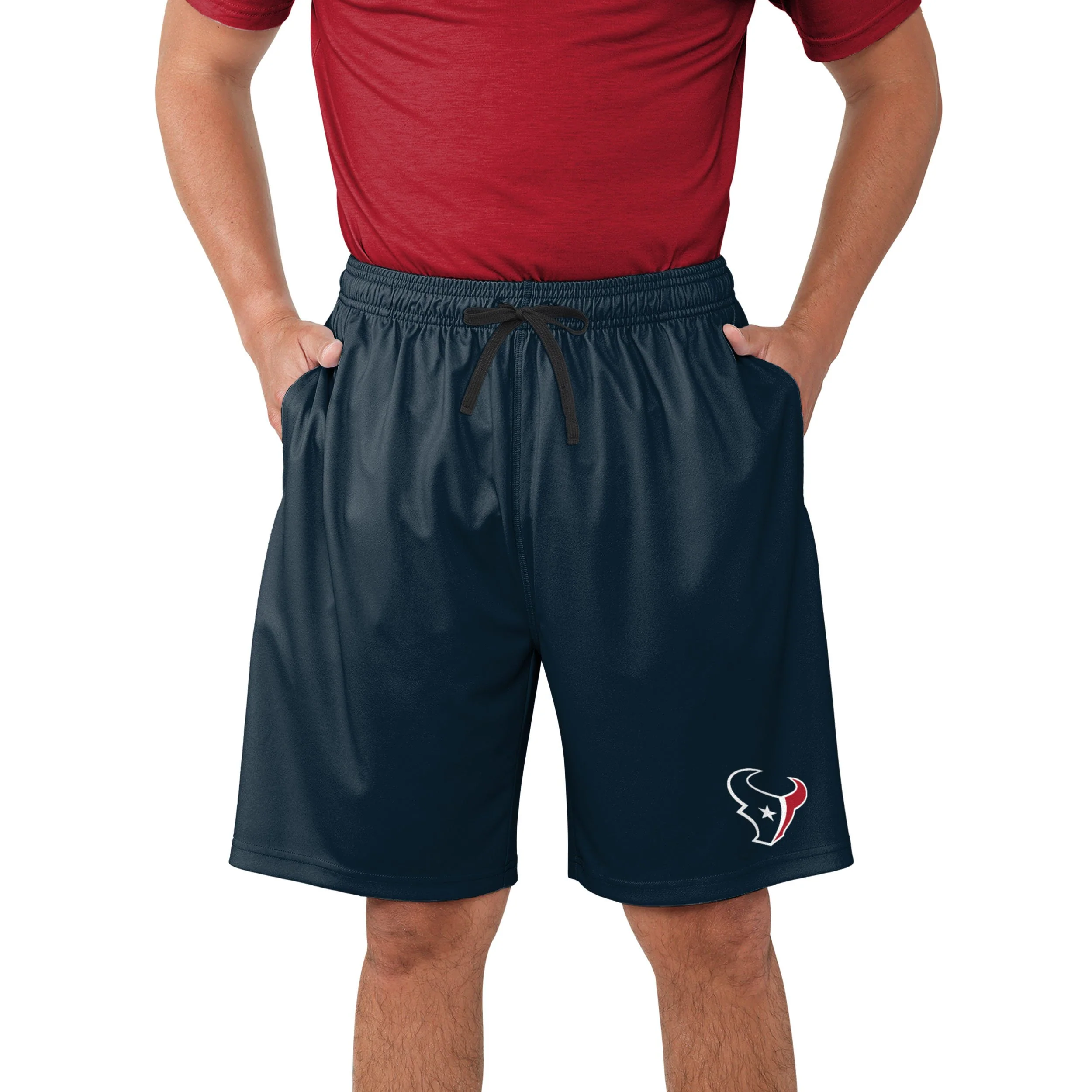 Houston Texans NFL Mens Team Workout Training Shorts - Image 2
