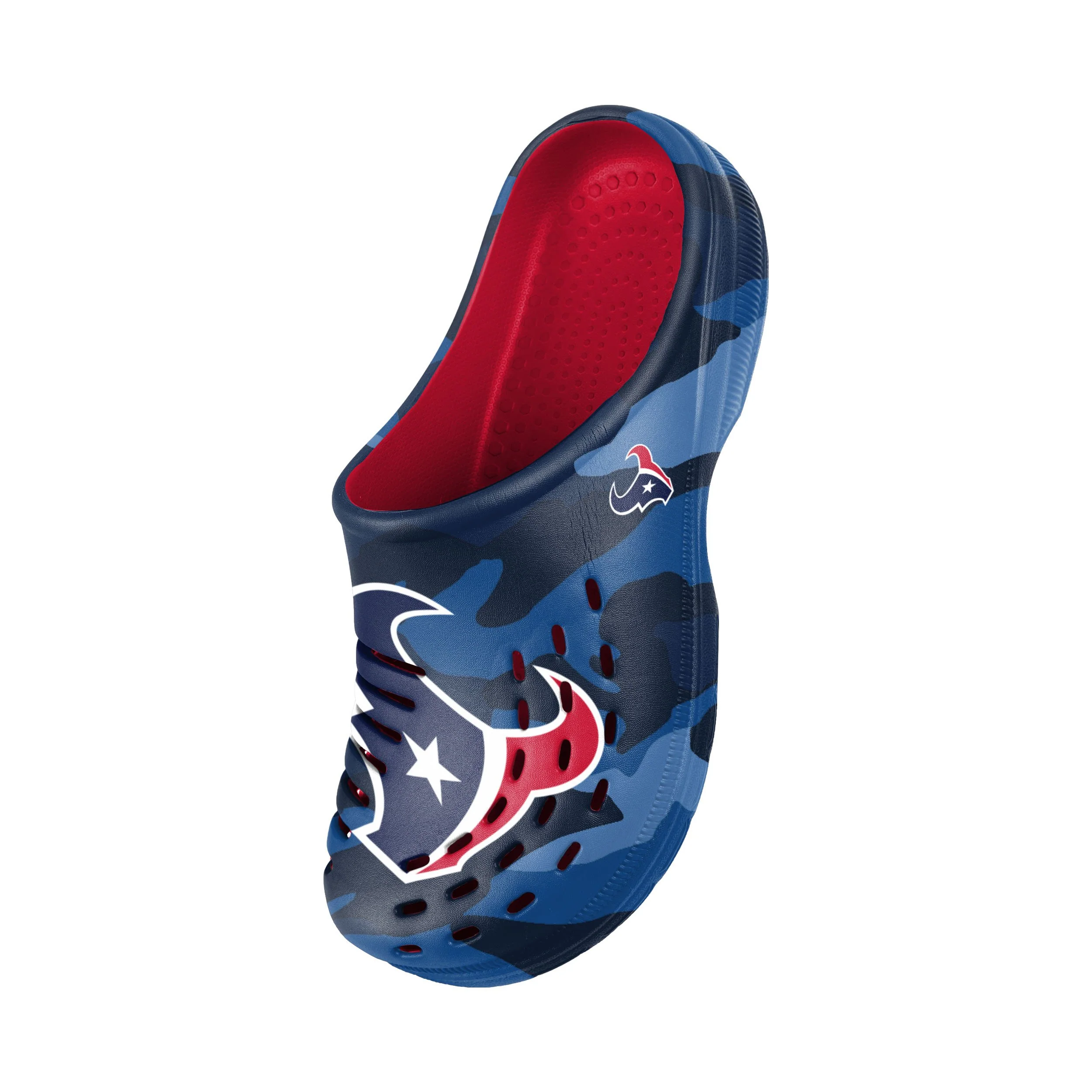 Houston Texans NFL Mens Tonal Camo Clog - Image 3