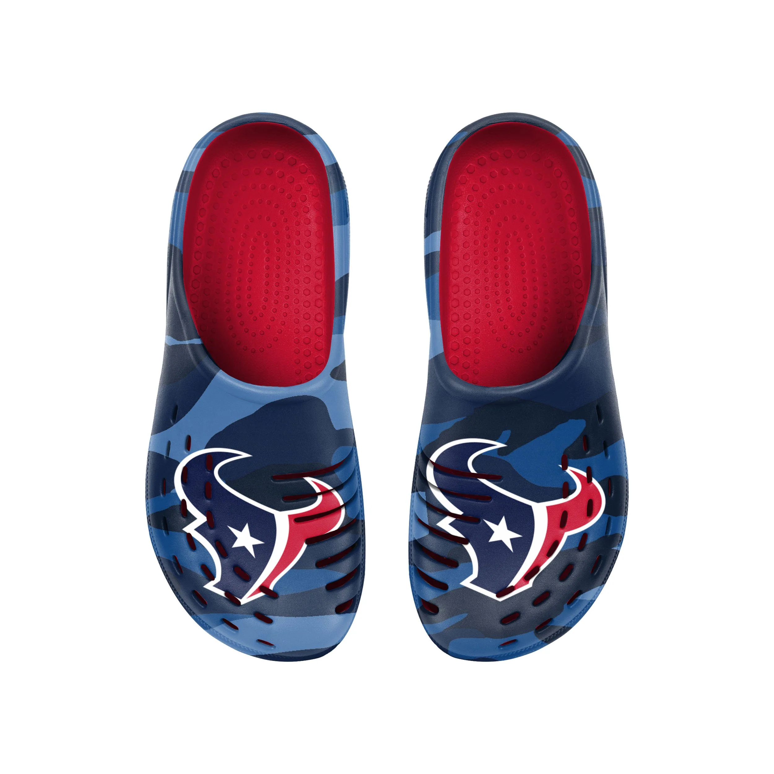 Houston Texans NFL Mens Tonal Camo Clog - Image 4